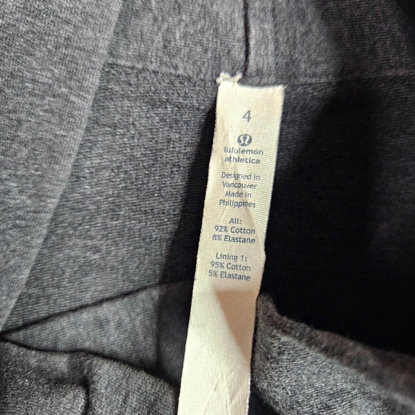 Lululemon Lululemon Women's Easy Wrap Button Jacket Dark Heather Grey Sz 4 Size S / US 4 / IT 40 - 7 Thumbnail