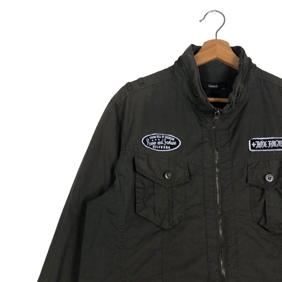 Hysteric Glamour 🔥Work Shirt Jacket Famock Japan Punk Style Chrome Hearts Size US L / EU 52-54 / 3 - 7 Thumbnail