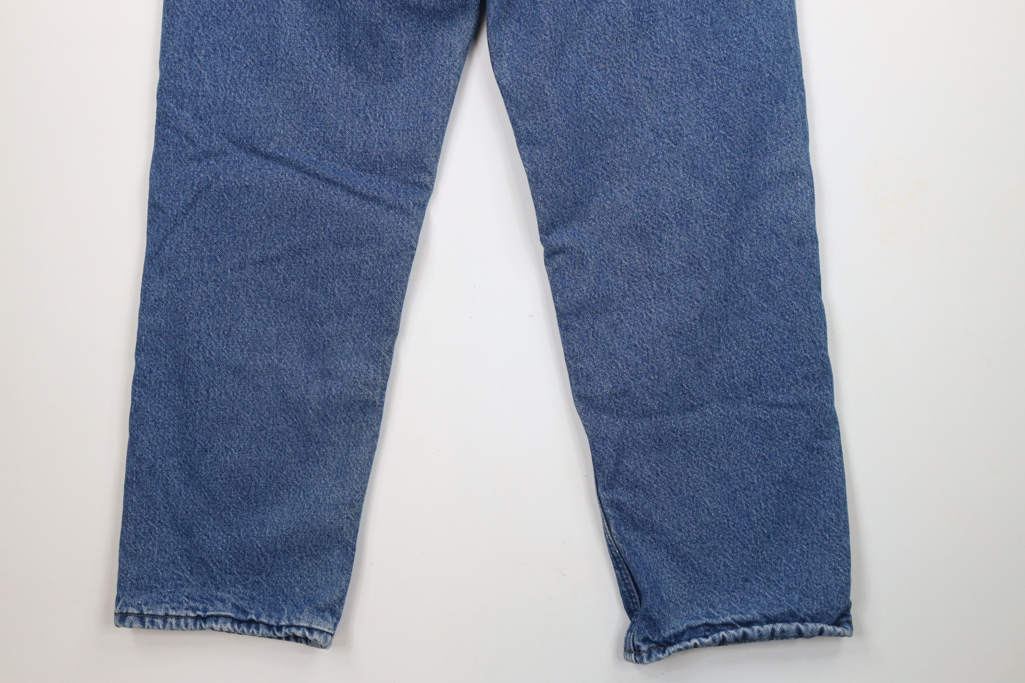 Carhartt × Vintage Vintage Carhartt Spell Out Heavyweight Fleece Lined Jeans Size US 32 / EU 48 - 12 Thumbnail