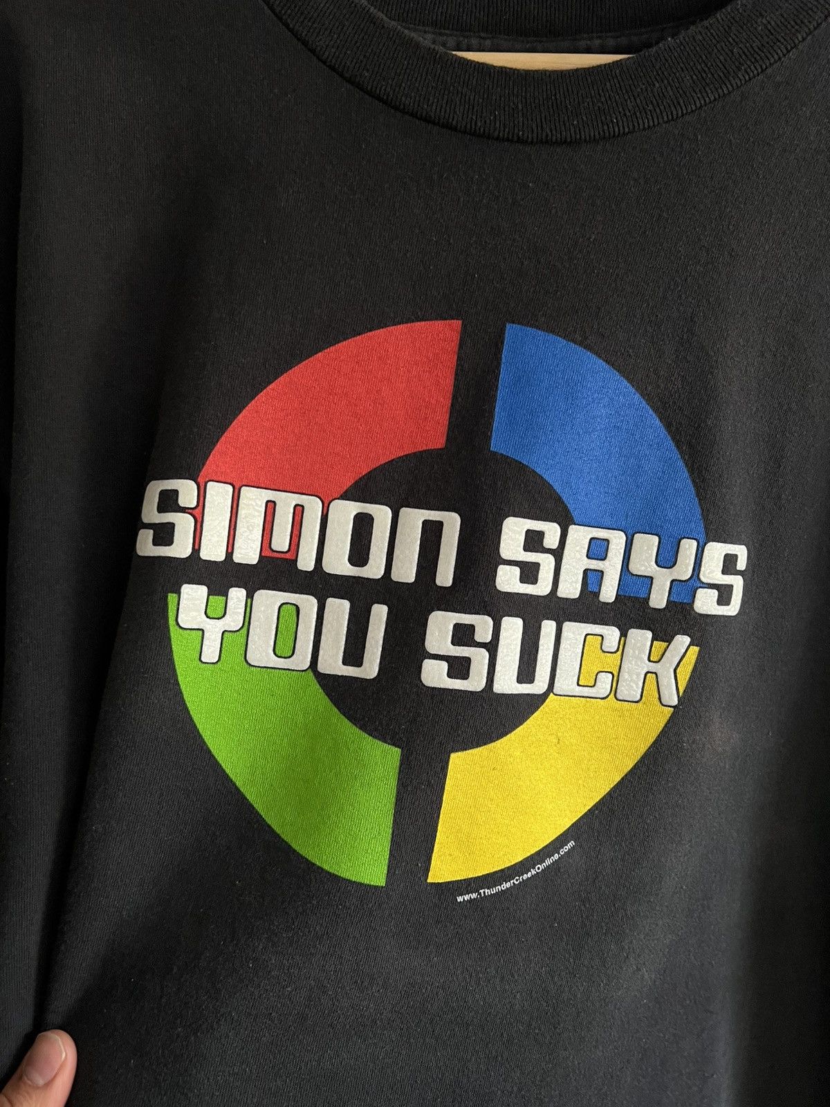 Other 2000s Simon Says You Suck Random Quote Funny Tee Size US XXL / EU 58 / 5 - 2 Thumbnail