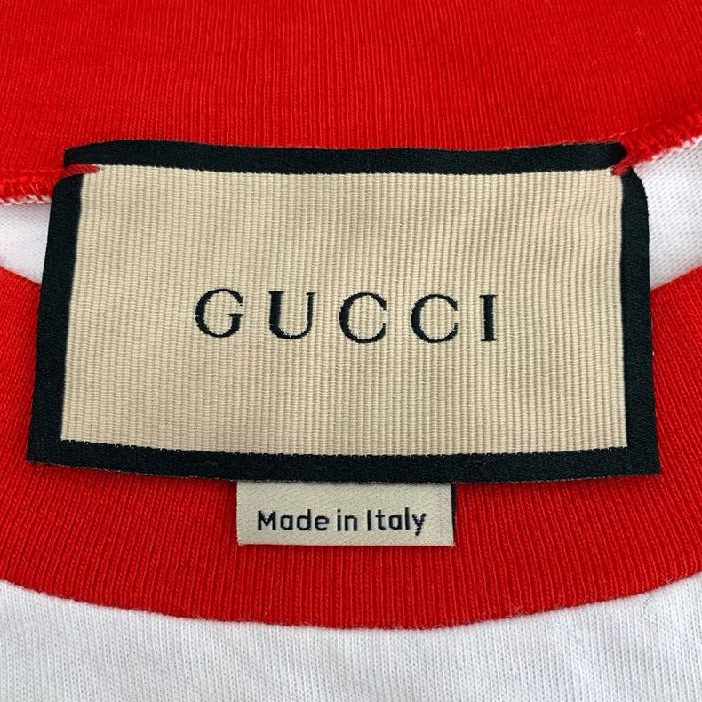 Gucci Gucci 23 logo letter printed color block round-neck cotton Size US M / EU 48-50 / 2 - 6 Thumbnail