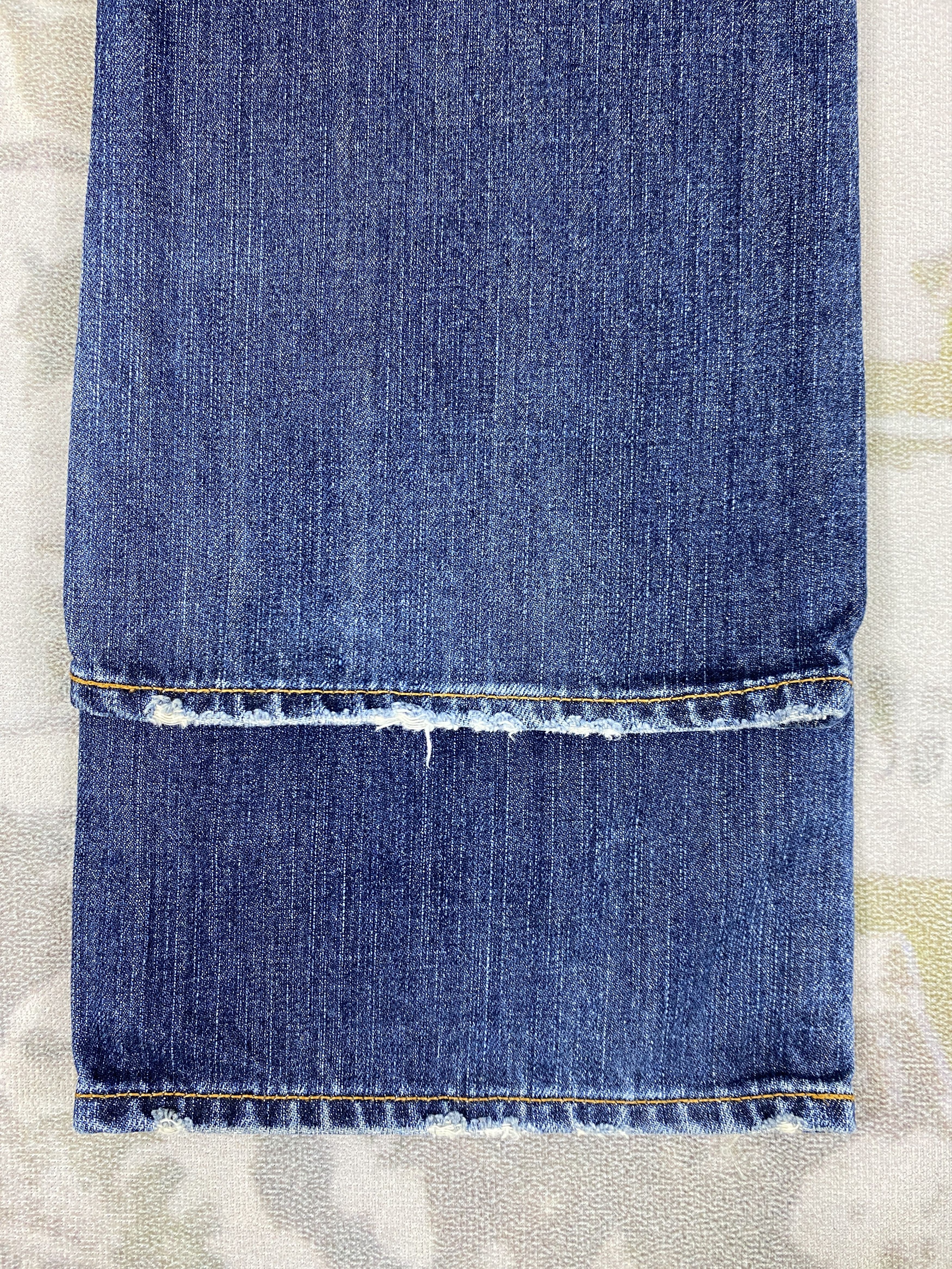 Levi's Distressed Vintage Levi's 708 Flare Jeans 31x32.5 - JN3523 Size US 31 - 13 Thumbnail