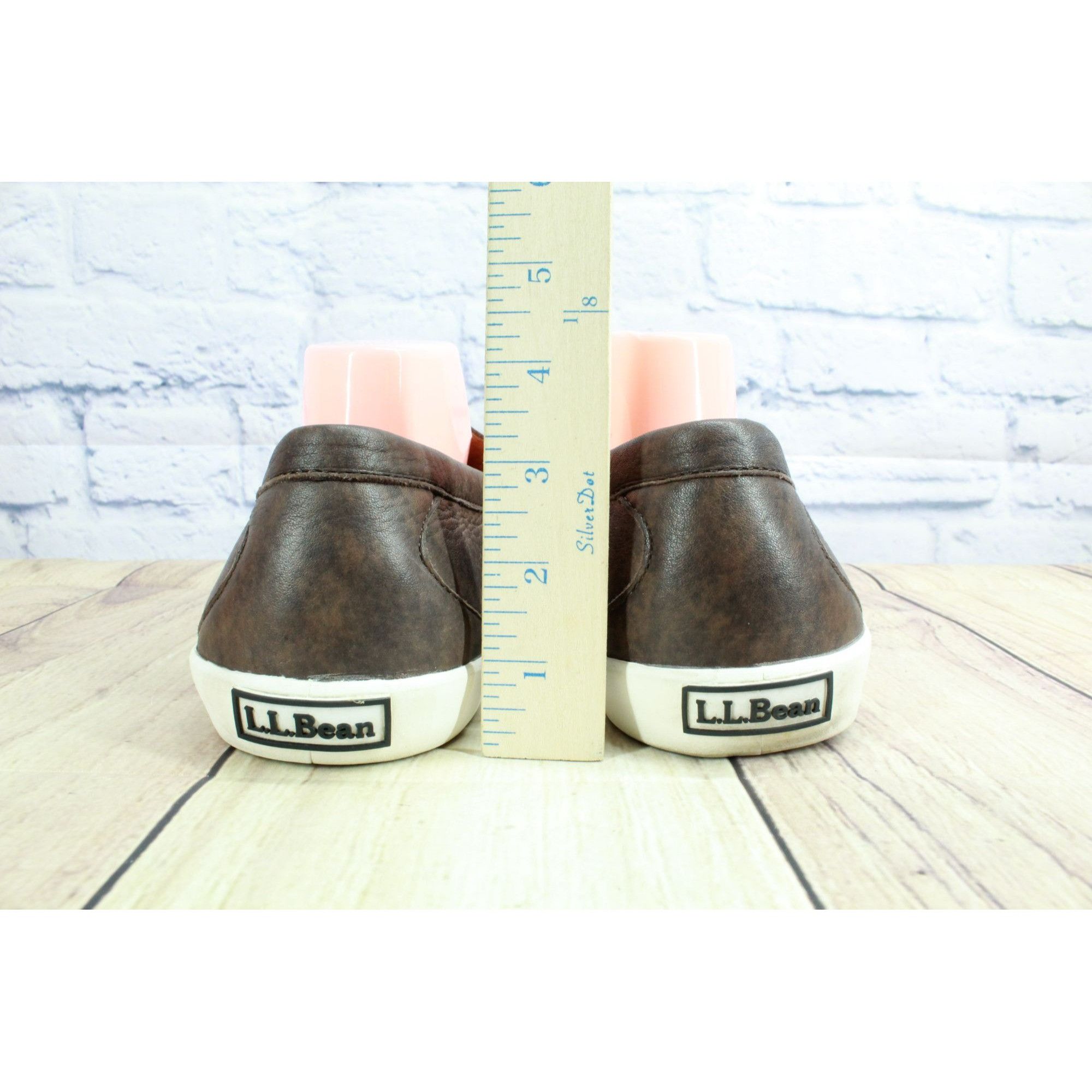 Leather LL Bean Mountainville Men's Slip On Penny Loafer Shoes Size US 11 / EU 44 - 6 Thumbnail