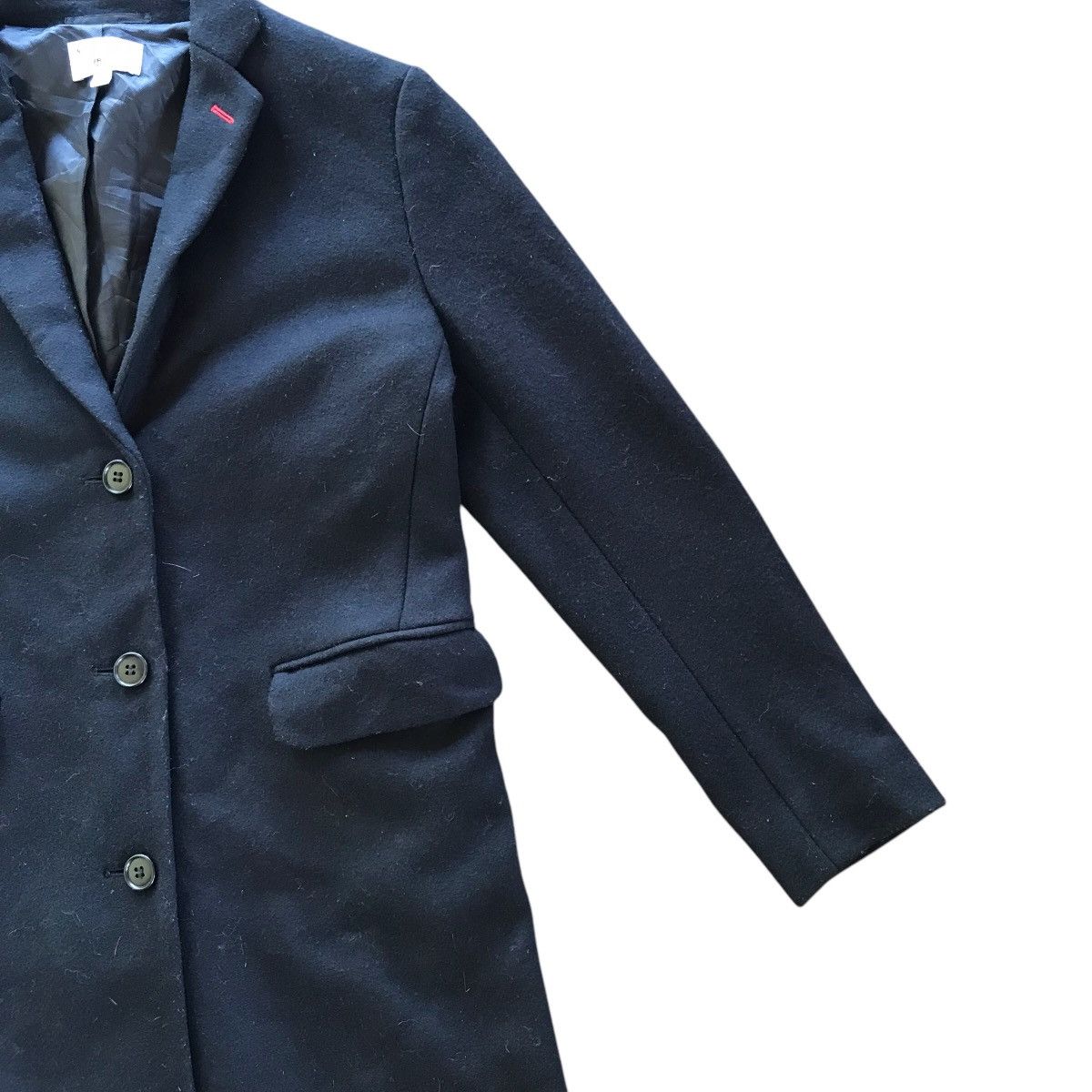Uniqlo Uniqlo X Ines de la fressange Wool Long Jacket Size L / US 10 / IT 46 - 3 Thumbnail