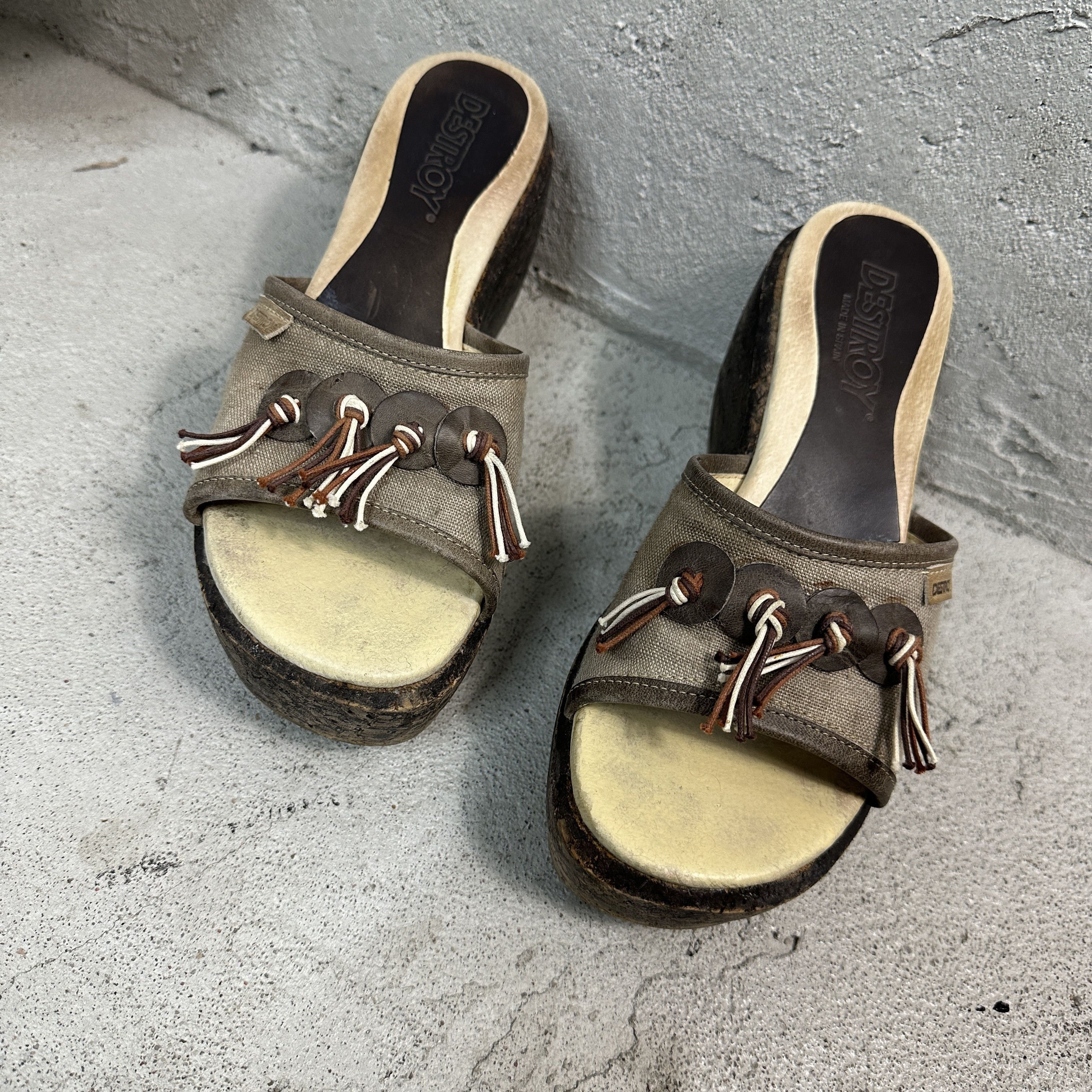 Vintage Vintage 90s El Dantes Platform Size US 7 / IT 37 - 5 Thumbnail
