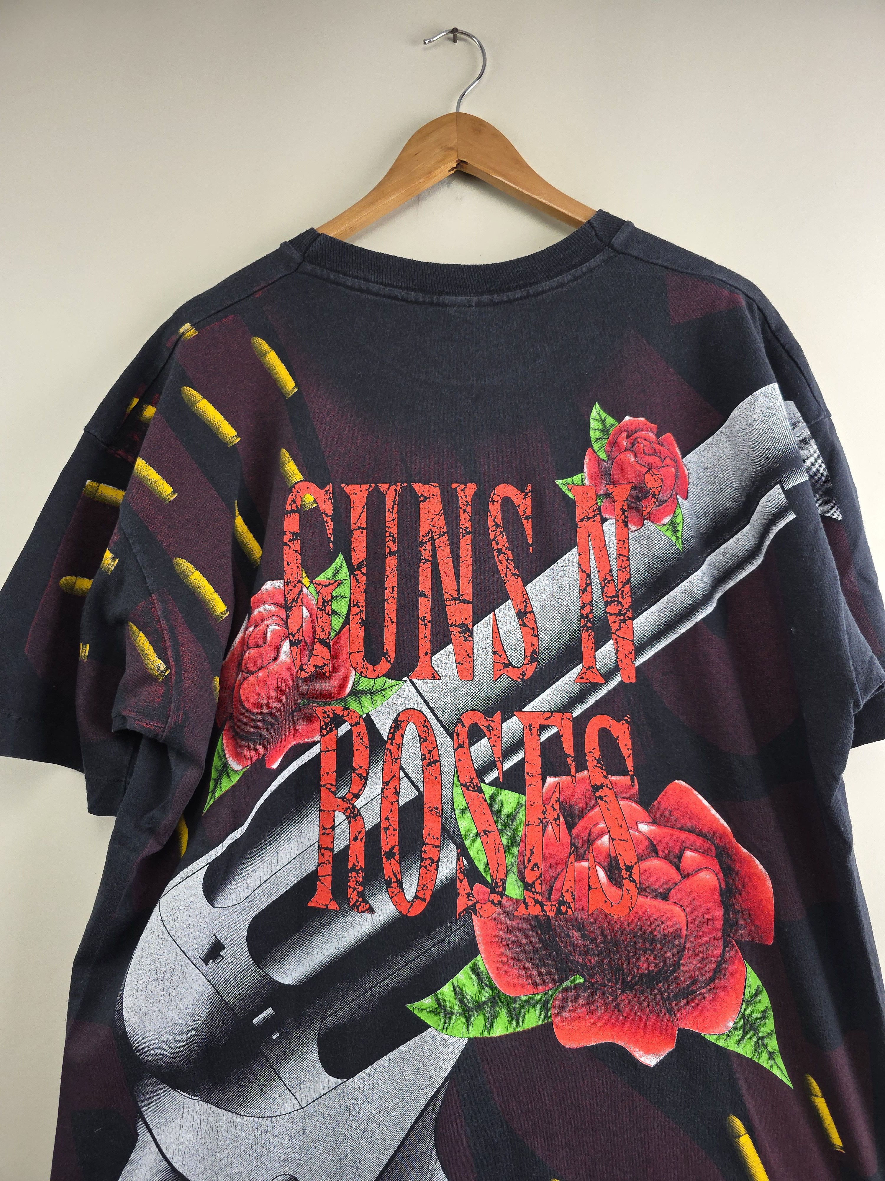Band Tees × Guns N' Roses × Vintage 90s Guns N Roses All over print XL 24" 31.5" Size US XL / EU 56 / 4 - 8 Thumbnail