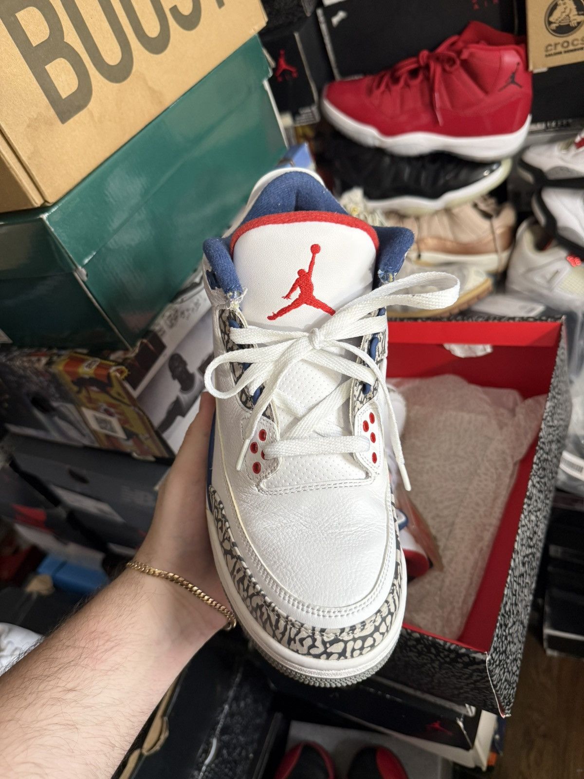Jordan Brand Jordan retro 3 true blue sz 8 Size US 8 / EU 41 - 2 Thumbnail