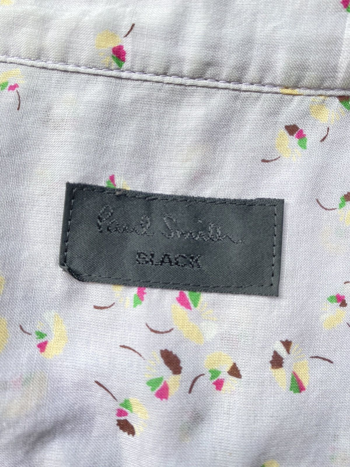 Paul Smith Paul Smith Women Lilac Floral Shirt Size S / US 4 / IT 40 - 5 Thumbnail
