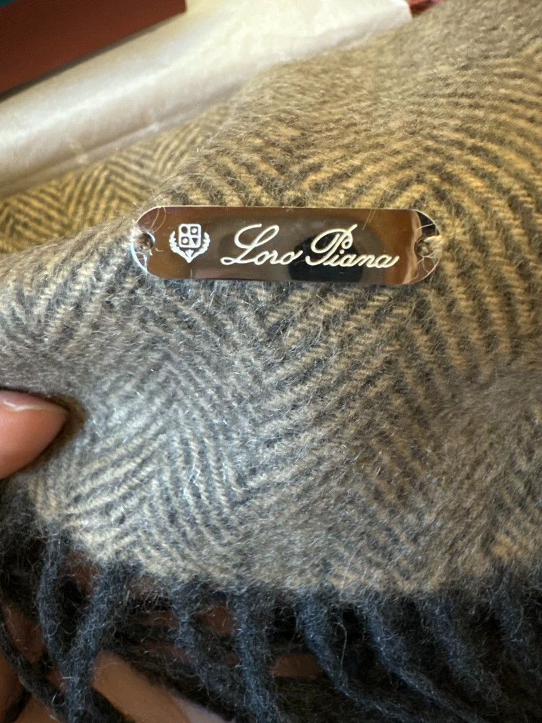 Loro Piana LORO PIANA 100% cashmere scarf Size ONE SIZE - 3 Thumbnail
