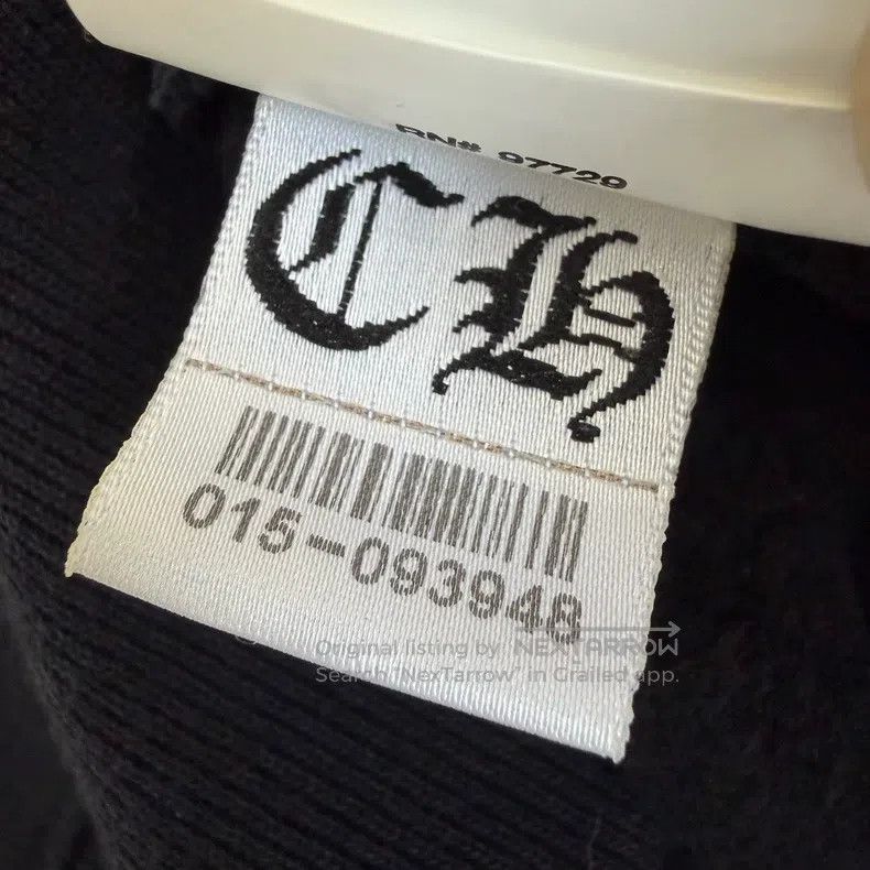 Chrome Hearts CHROME HEARTS Size S Black unicorn arm sweater Size US S / EU 44-46 / 1 - 3 Thumbnail