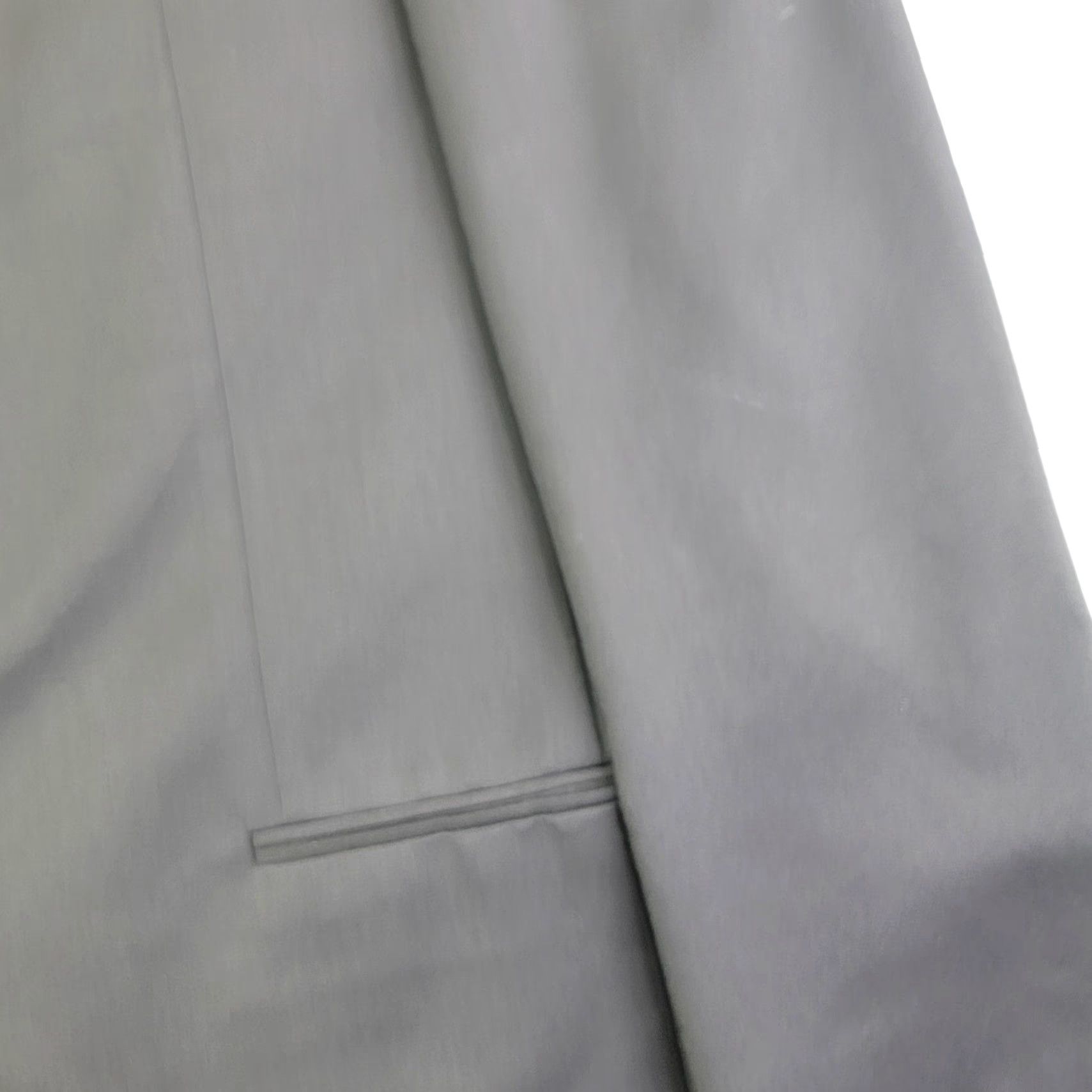 Hugo Boss VINTAGE Hugo Boss Suit Jacket Mens 44 Long Gray Wool 2 Button Blazer Made USA Barneys Size 44R - 3 Thumbnail