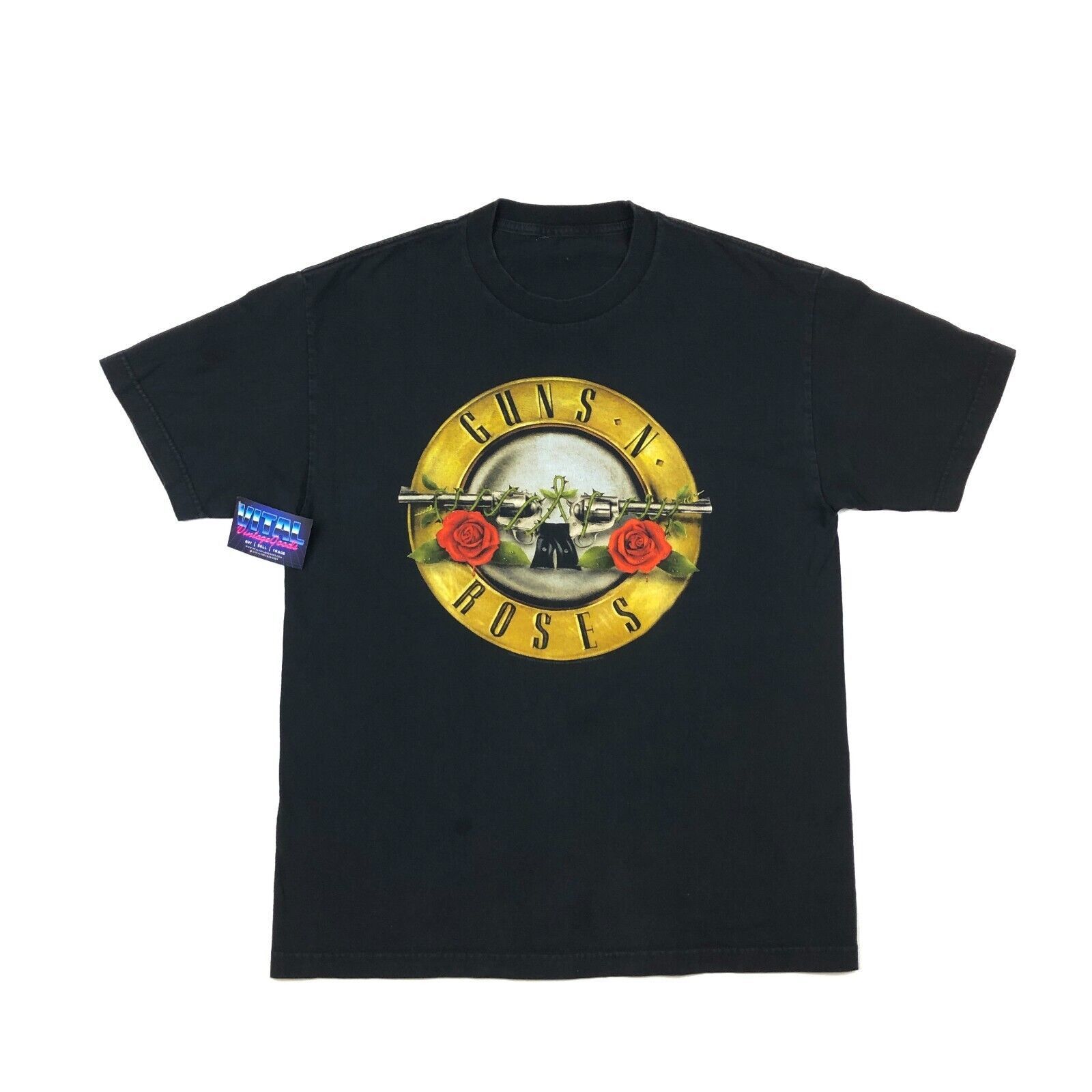 Vintage Guns N Roses Thorns Pistols Logo Tee T Shirt Large L Size US L / EU 52-54 / 3 - 1 Thumbnail