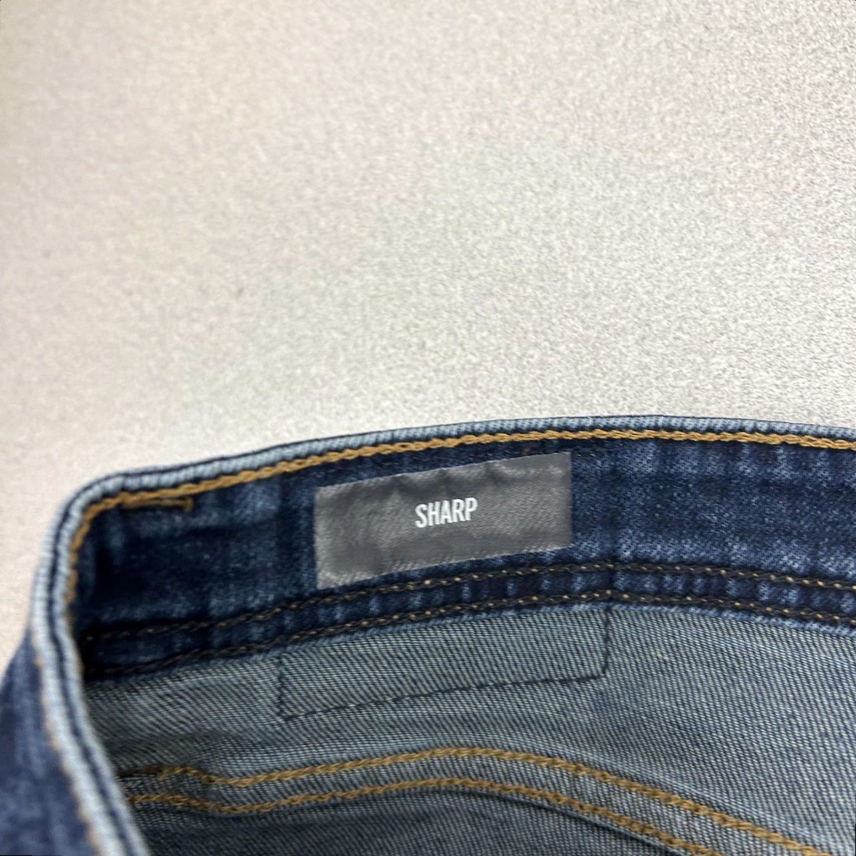 Denime Revtown Decade Denim Sharp Jeans Mens 36x32 Blue Straight Stretch 5-Pocket Size US 36 / EU 52 - 5 Thumbnail