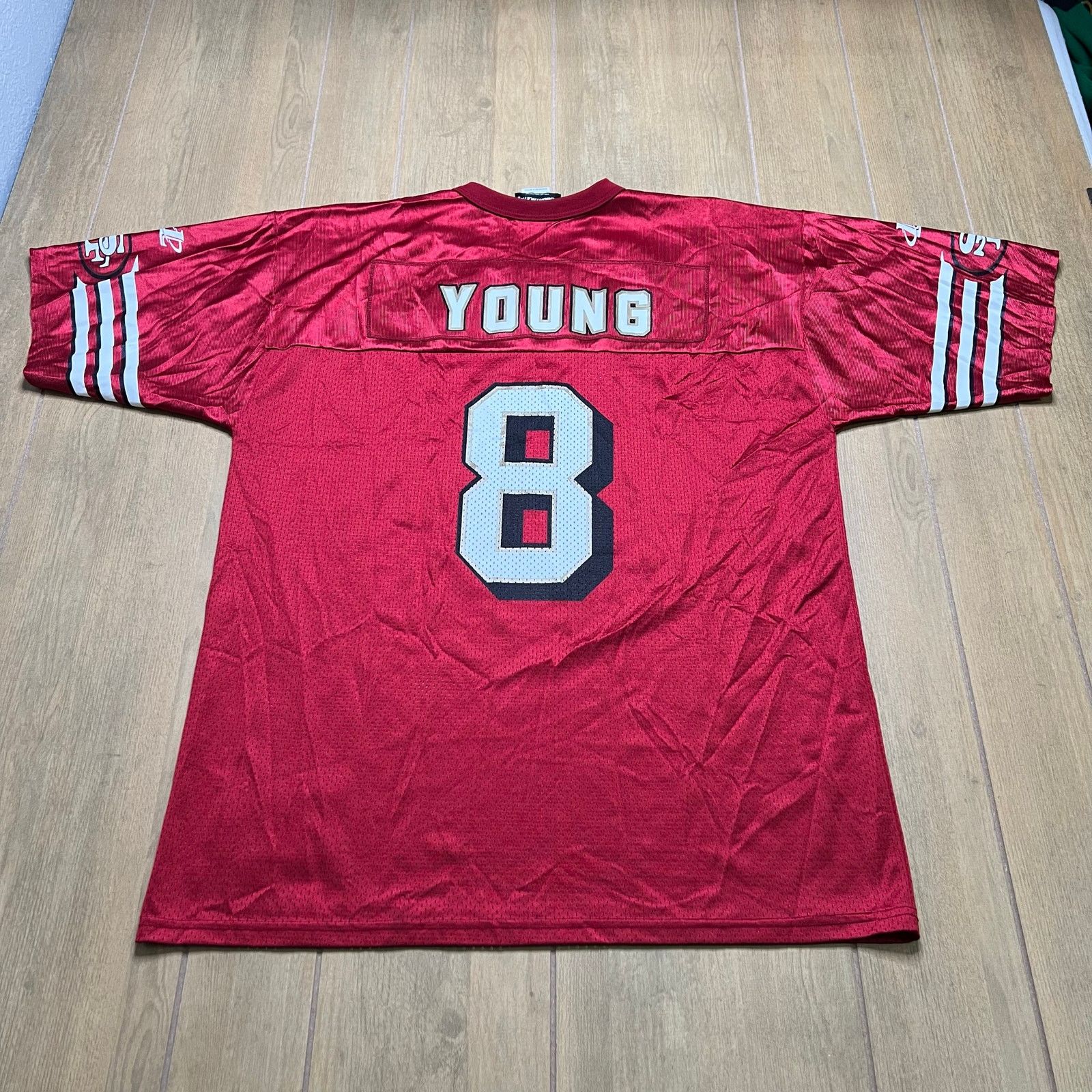 Logo Athletic Vintage Steve Young San Francisco 49ers NFL Logo Athletic L Size US L / EU 52-54 / 3 - 6 Thumbnail