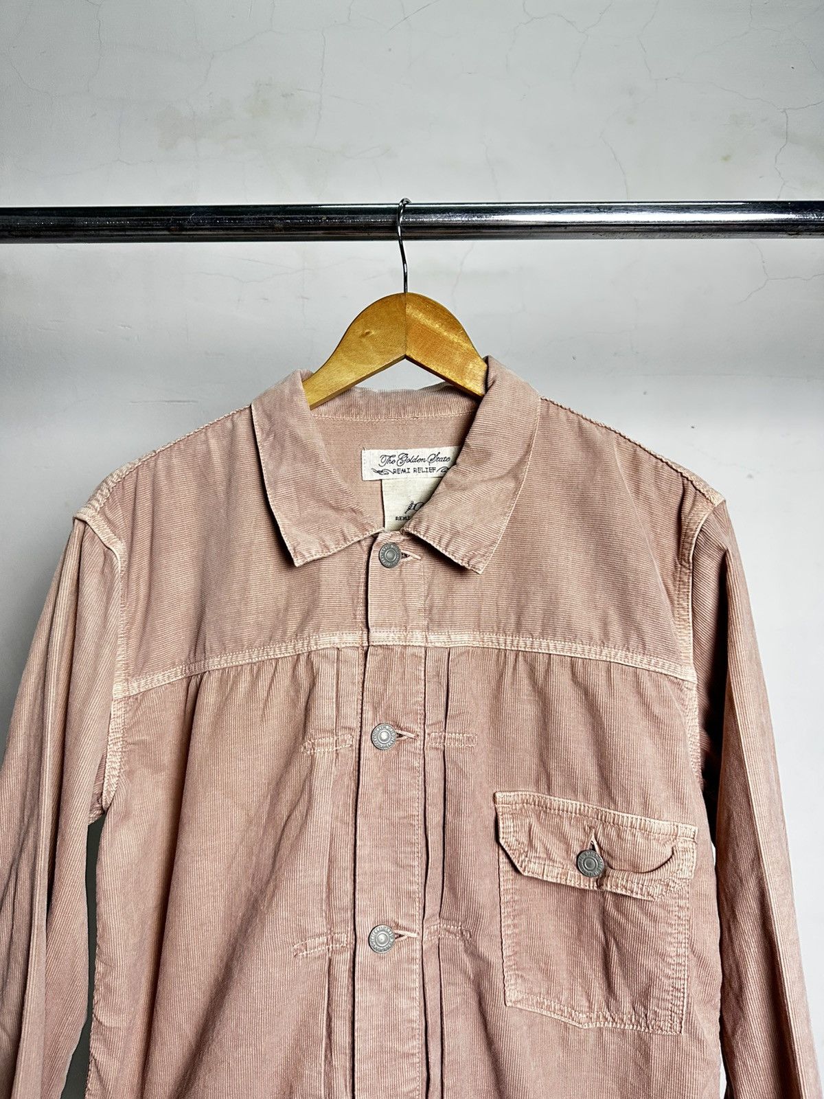 Japanese Brand × Remi Relief Remi Relief Single Pocket Corduroy Jacket Size US M / EU 48-50 / 2 - 3 Thumbnail