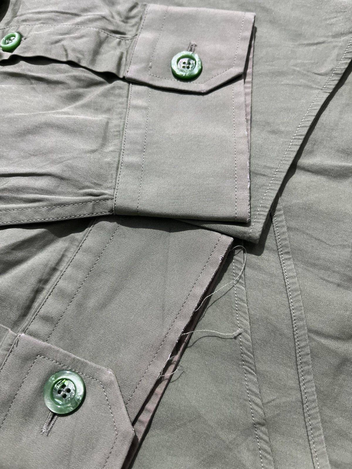 Gucci Rare! Gucci uniform shirt button Size US L / EU 52-54 / 3 - 6 Thumbnail