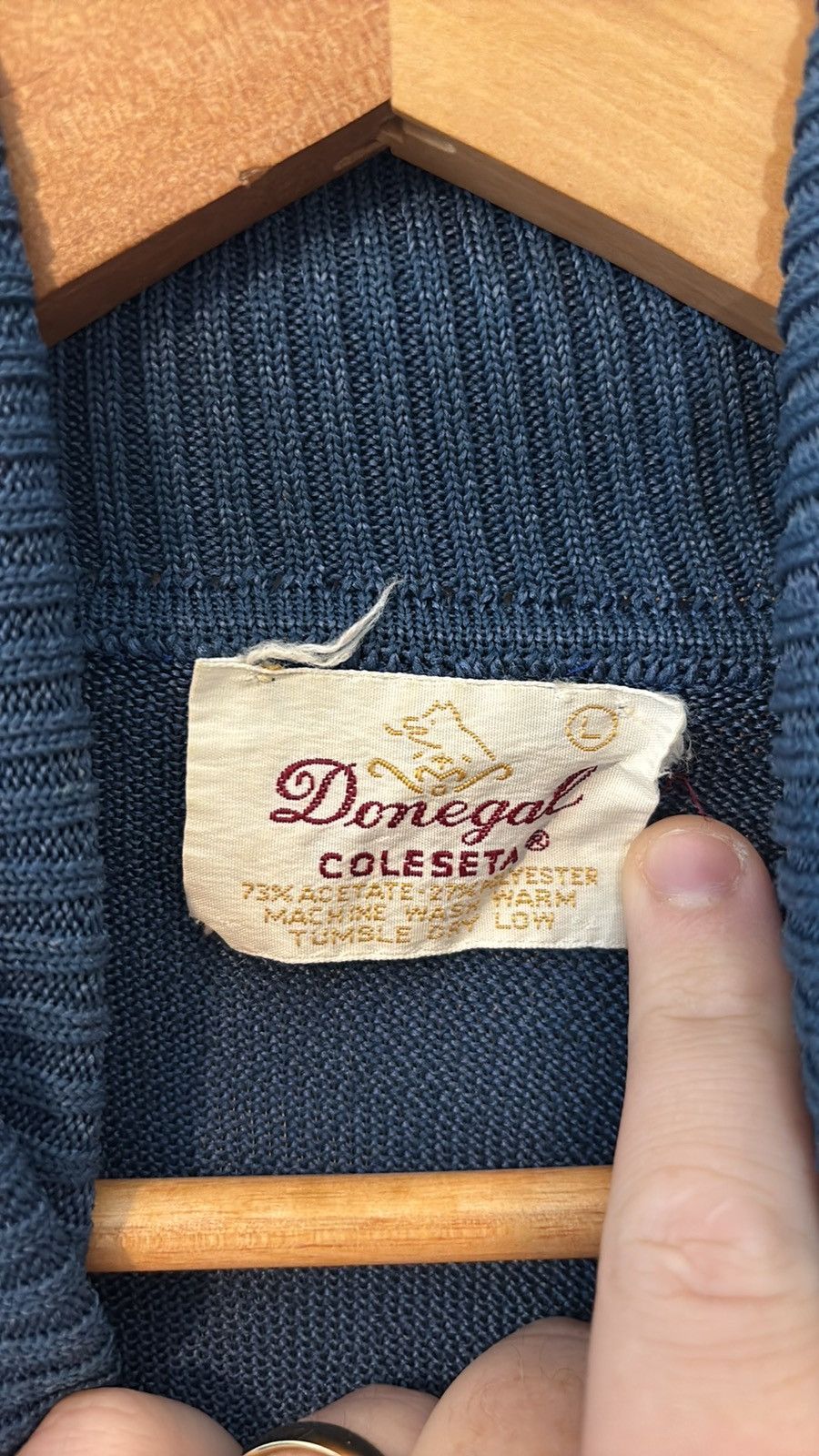 Vintage Vintage Donegal Colesta Turtleneck 60s Size US L / EU 52-54 / 3 - 3 Thumbnail