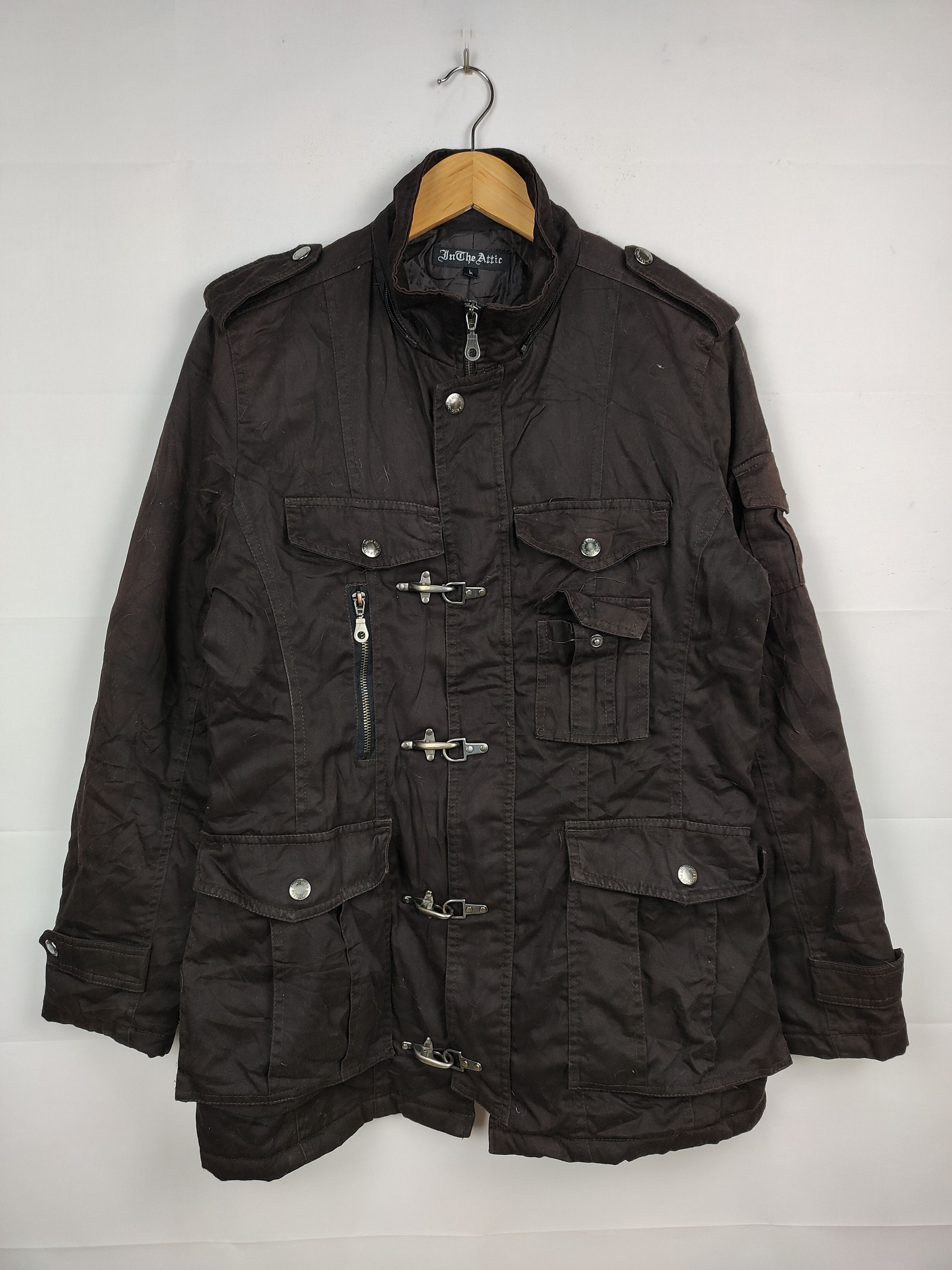 In The Attic In The Attic Tactical Multipocket Buckle Jacket Size US L / EU 52-54 / 3 - 1 Thumbnail