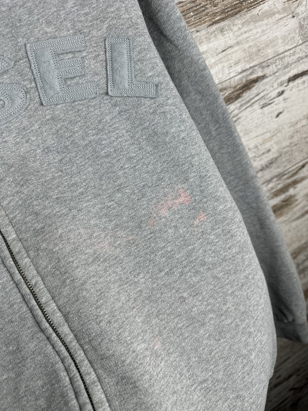 Diesel × Vintage Mens Vintage Diesel Zip Sweatshirt y2k rare streetwear Size US S / EU 44-46 / 1 - 10 Thumbnail