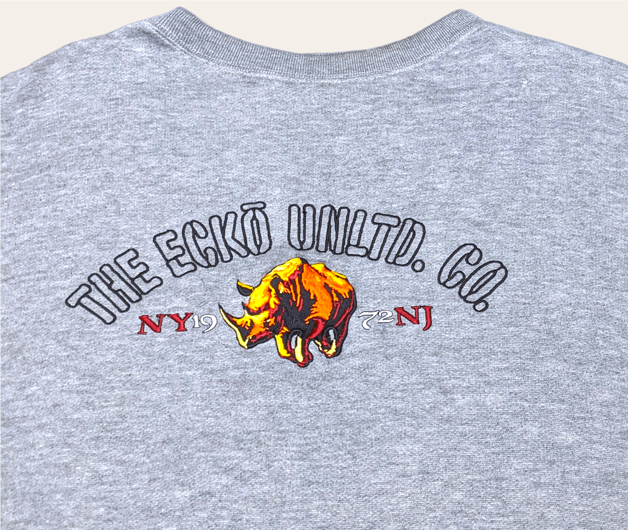 Ecko Unltd. × Marc Ecko × Vintage Vintage Y2k Ecko Ultd Rhino Oversized Boxy Sweatshirt Size US L / EU 52-54 / 3 - 3 Thumbnail