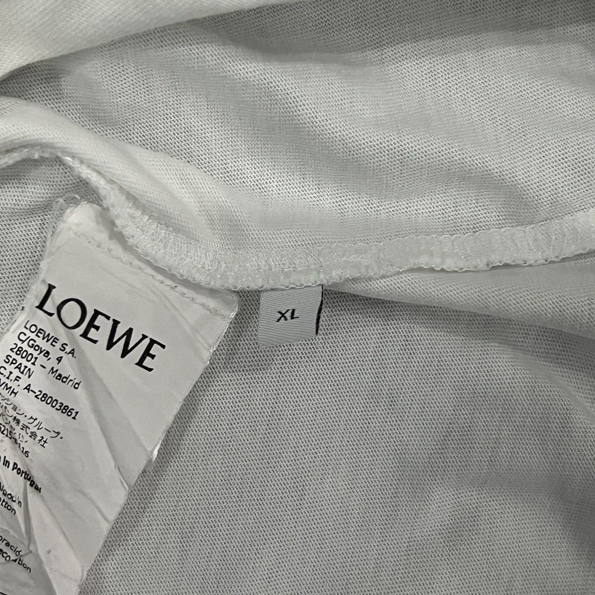 Loewe Loewe Frog & Bird Embroidered Back Logo T-Shirt Size US XL / EU 56 / 4 - 14 Thumbnail