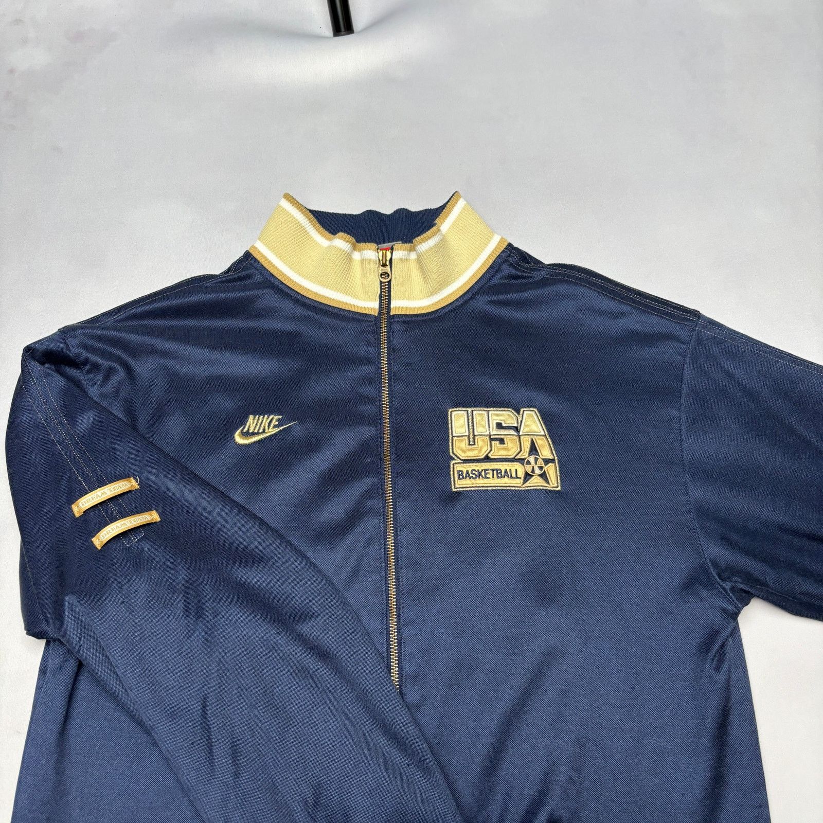 Nike Nike 92 USA Basketball Dream Team 8-0 Olympics Jacket Mens M Size US M / EU 48-50 / 2 - 2 Thumbnail