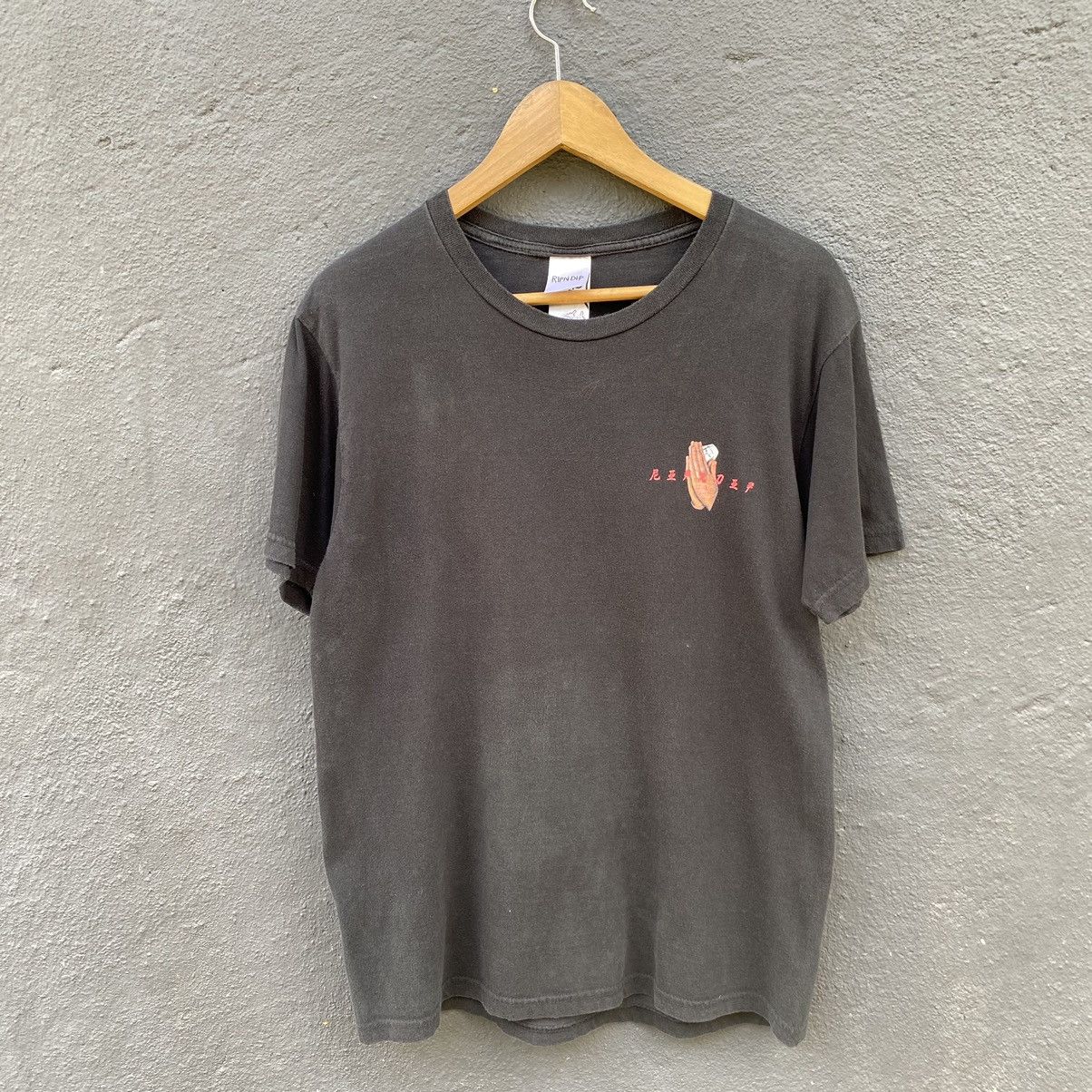 RIPNDIP Thrashed Faded Rip N Dip Skateboard ERD GRUNGE TEE Size US M / EU 48-50 / 2 - 2 Thumbnail