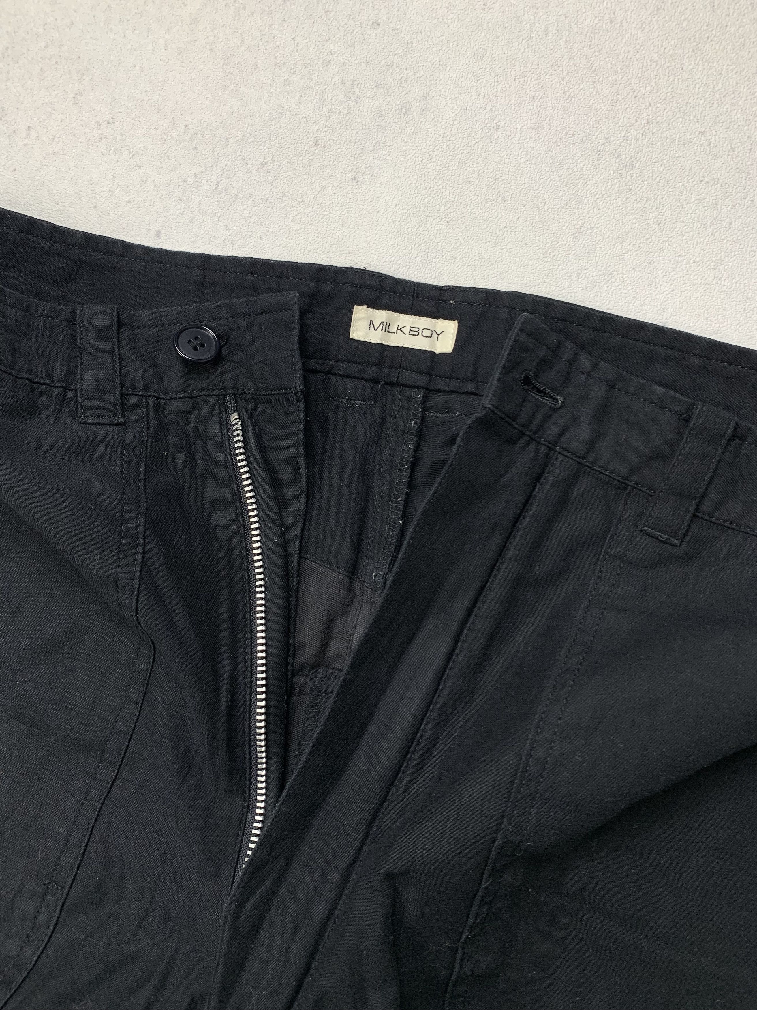 Seditionaries Milkboy Punk Bondage Japanese Brand Black Pants Size US 33 - 8 Thumbnail