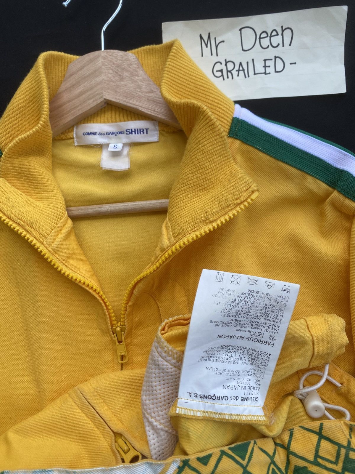 Comme des Garcons Rare Comme Des Garcons SHIRT Yellow Jacket Size US M / EU 48-50 / 2 - 20 Thumbnail