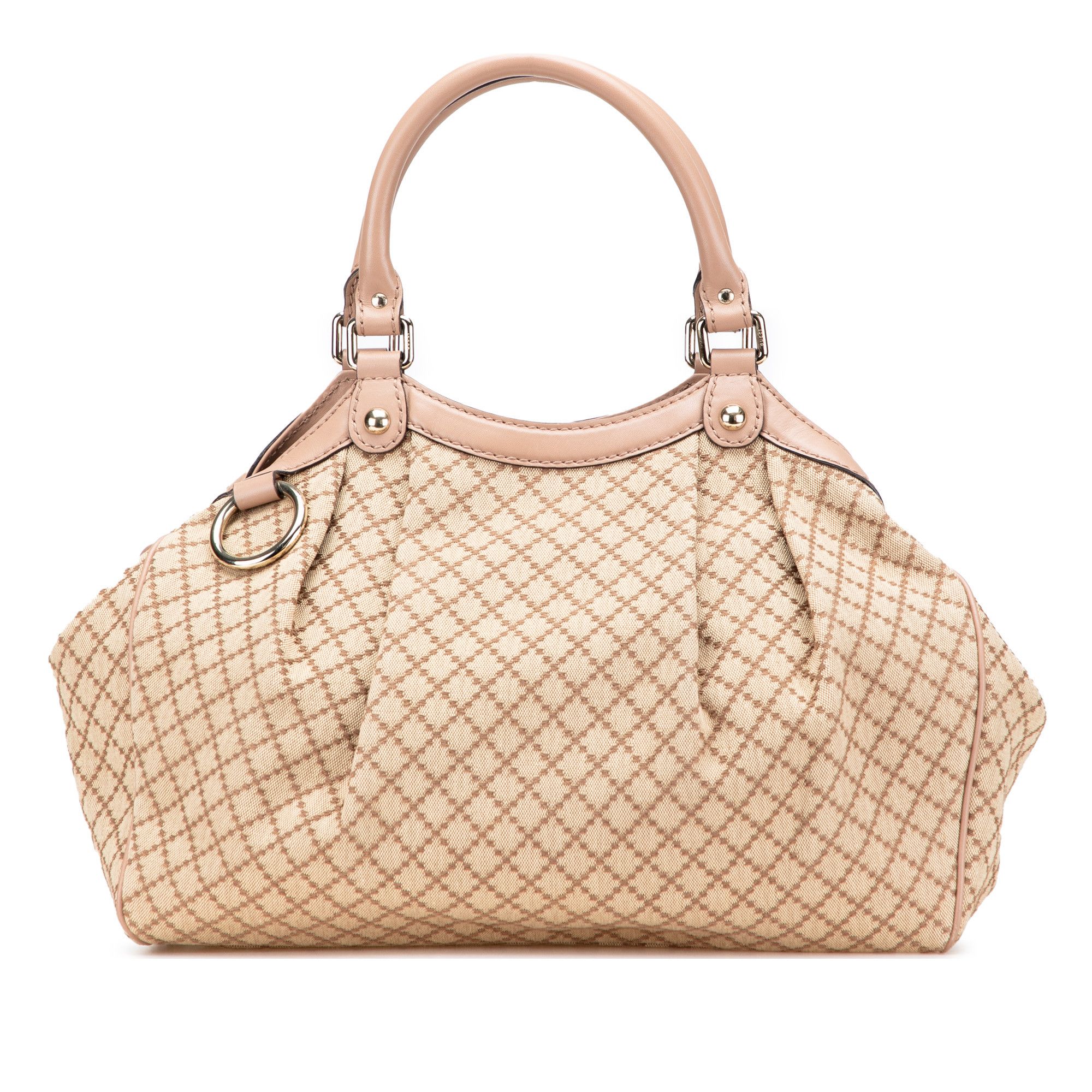 Gucci Gucci Medium Diamante Canvas Sukey Tote Size ONE SIZE - 1 Thumbnail