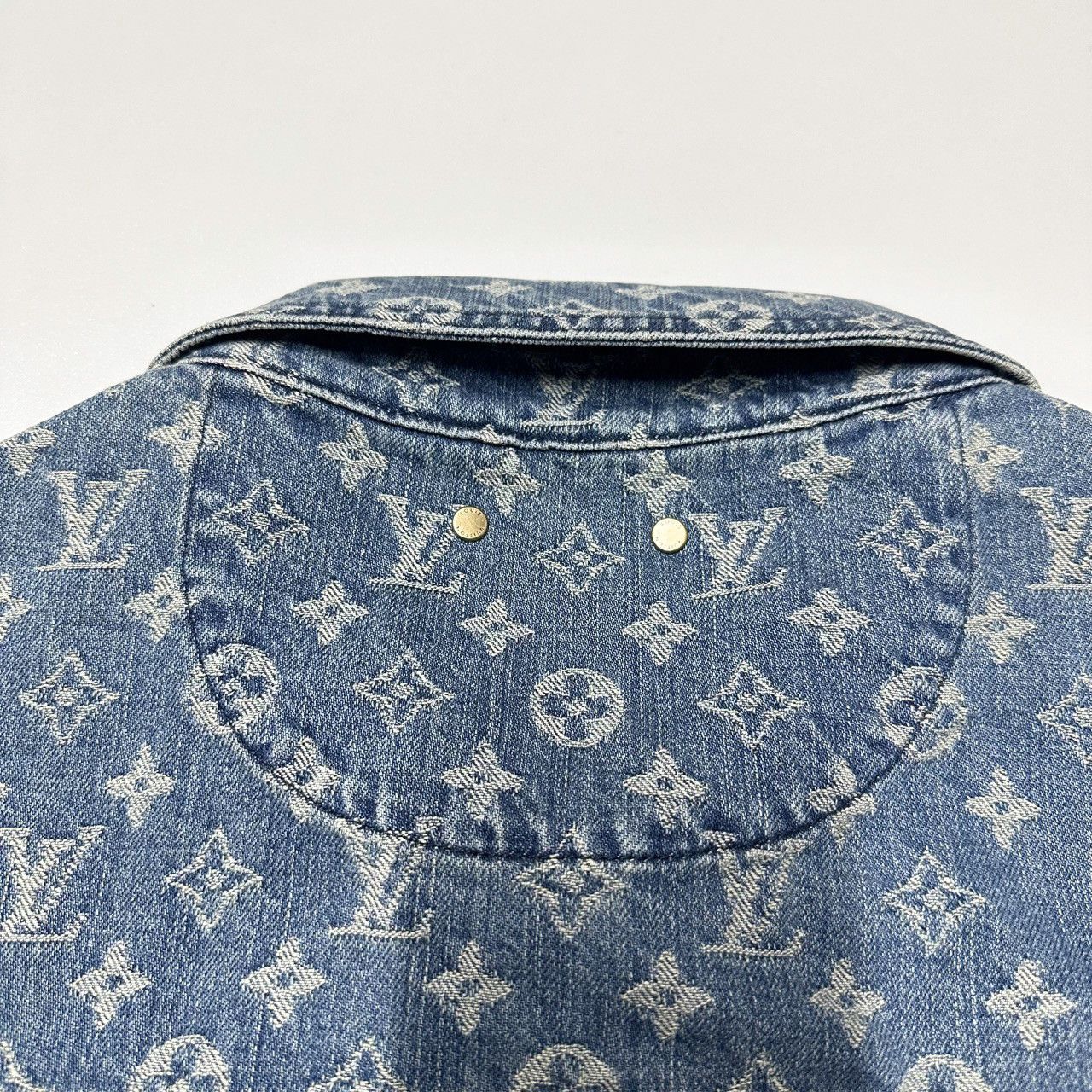 Louis Vuitton × Supreme Louis vuitton Supreme 54 mens monogram denim trucker jacket Size US L / EU 52-54 / 3 - 9 Thumbnail