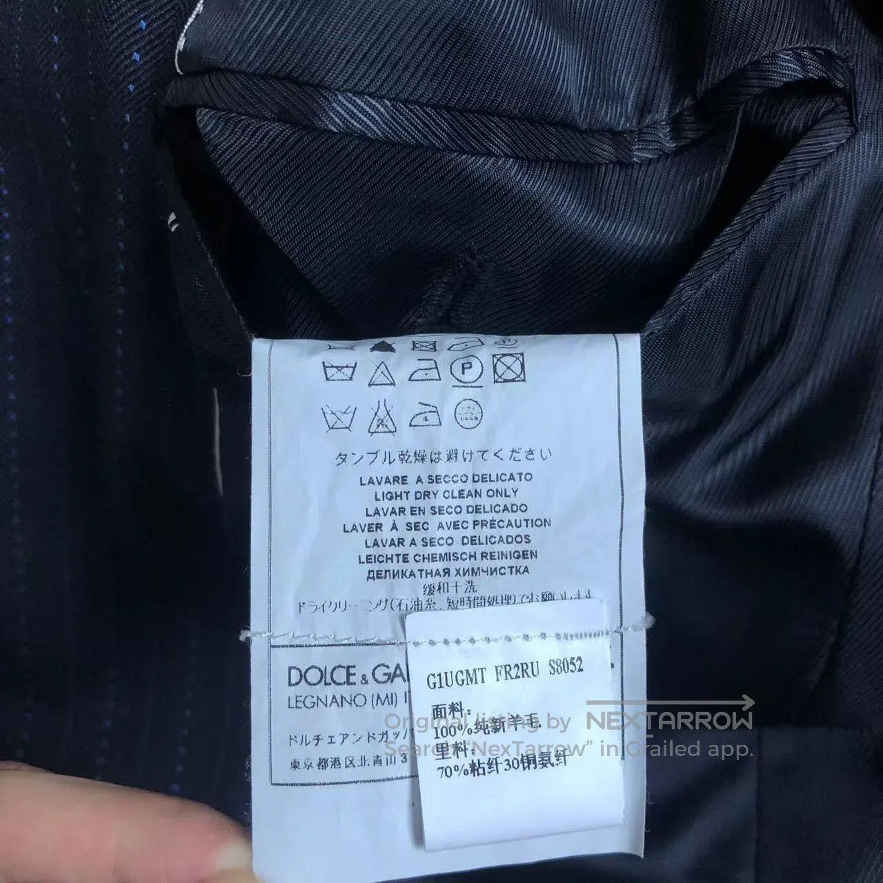 Dolce & Gabbana Dolce Gabbana Three-Piece Stitch Suit. Size US S / EU 44-46 / 1 - 6 Thumbnail