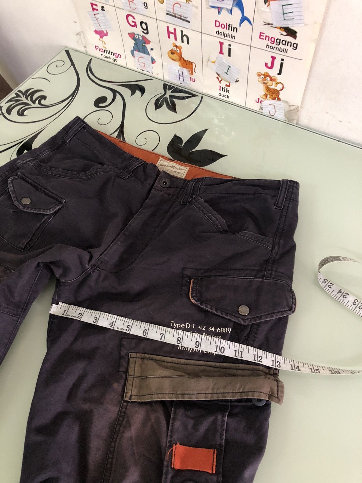 Avirex Vintage Avirex U.S Army Air Corps Distressed Cargo Pants Size US 38 / EU 54 - 20 Thumbnail