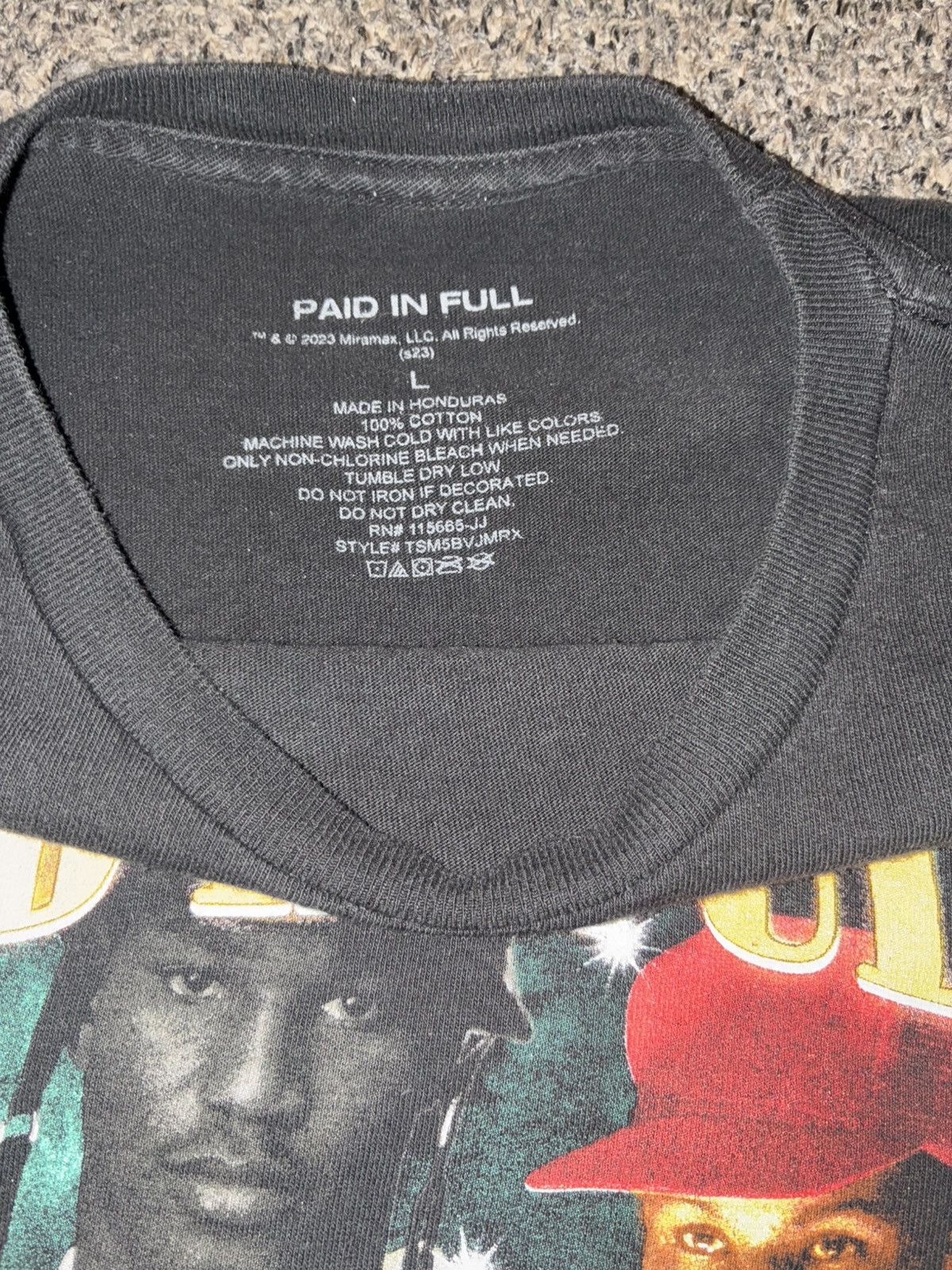 Fashion Nova × Vintage Paid In Full Graphic Tee Size US L / EU 52-54 / 3 - 3 Thumbnail