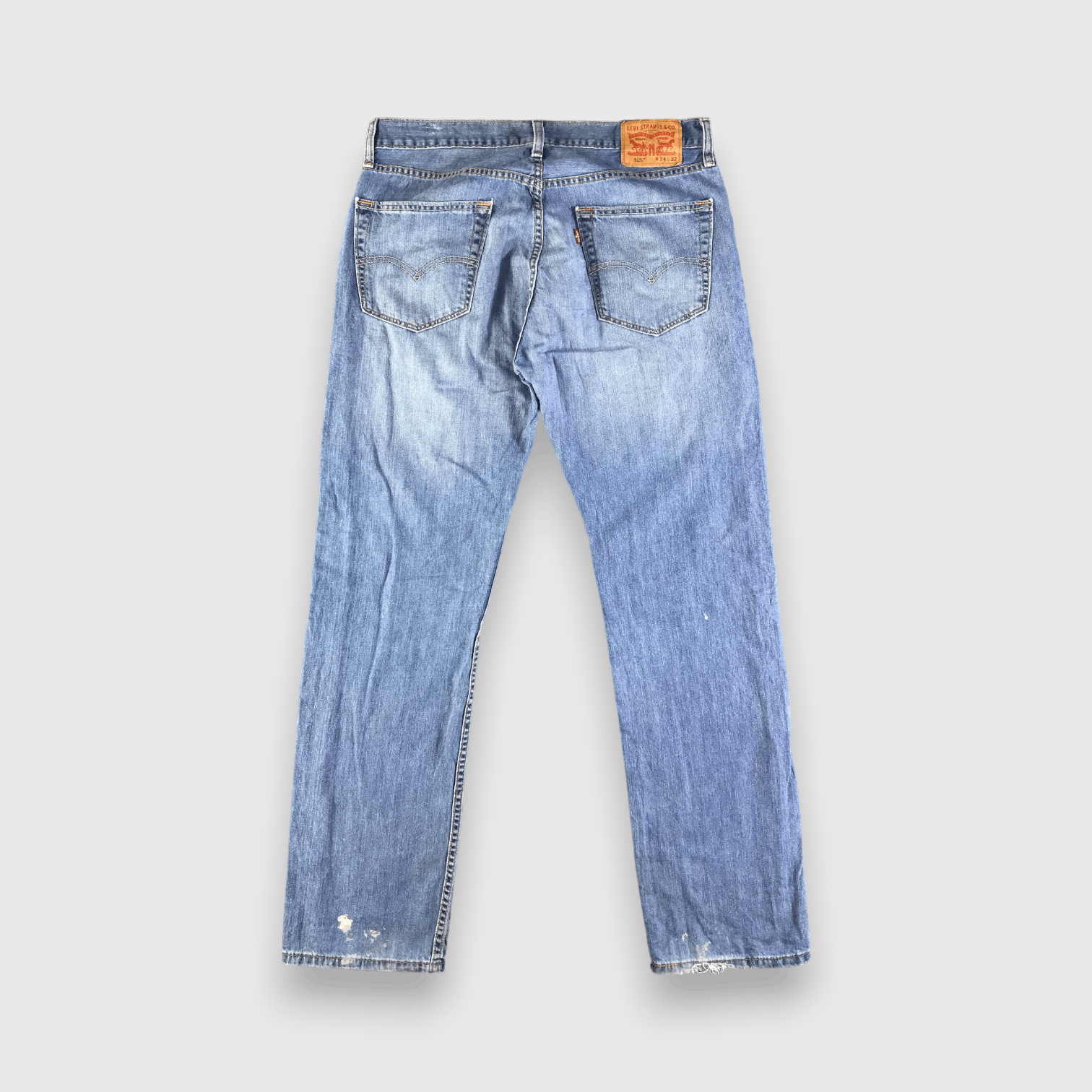 Levi's Vintage Blue Wash Levis 505 Jeans-J3459 Size US 36 / EU 52 - 2 Thumbnail