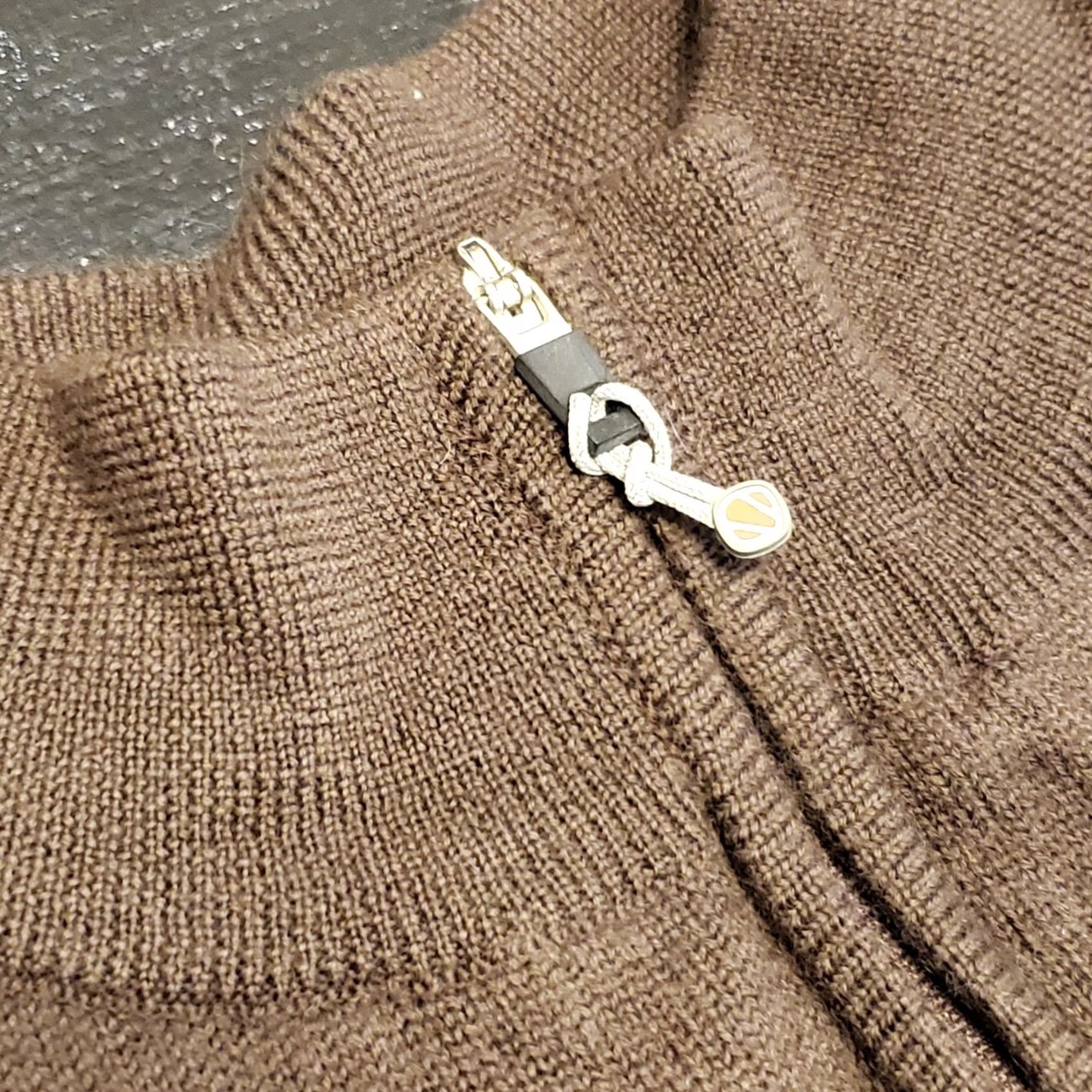 Vintage Sunice Jacket Mens XXL Brown Wool Full Zip Lined Golf Outdoor Preppy Classic Size US XXL / EU 58 / 5 - 5 Thumbnail