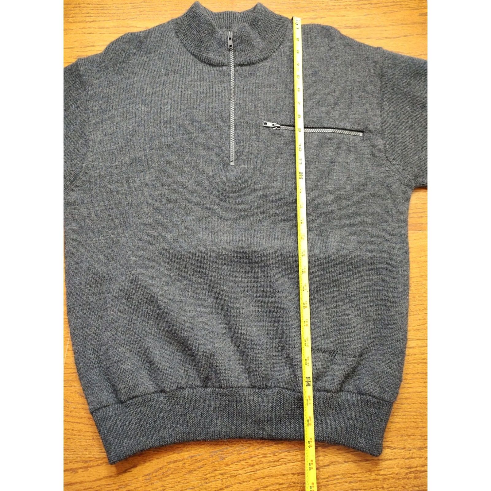 Vintage VINTAGE Cabelas Mens Jacket 1/4 Zip Windstopper Wool Tag M Gray Long Sleeve Mock Size US M / EU 48-50 / 2 - 7 Thumbnail