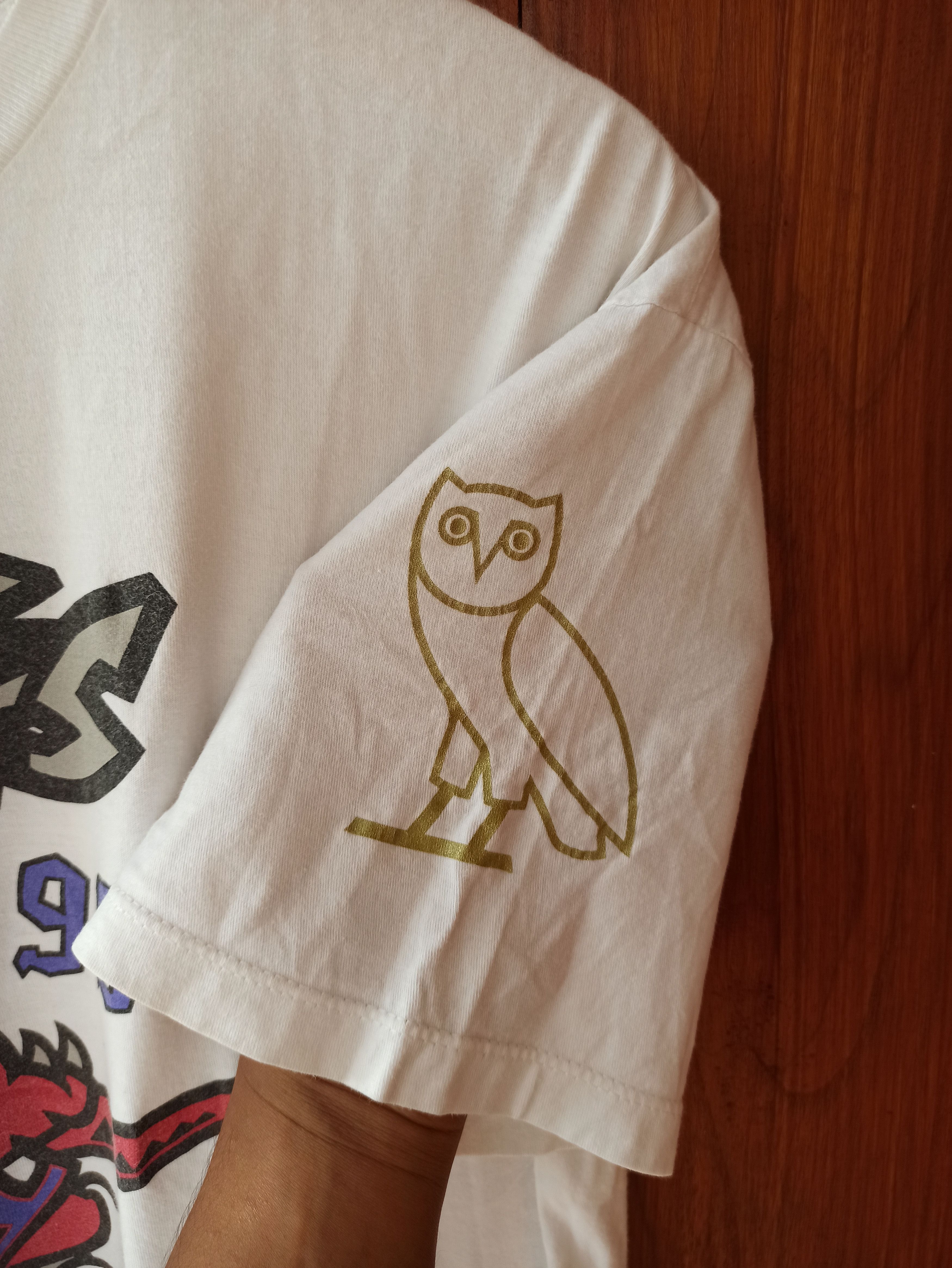 Drake × Vintage Toronto Raptors x OVO 2014 Drake Night Tee Size US XL / EU 56 / 4 - 3 Thumbnail