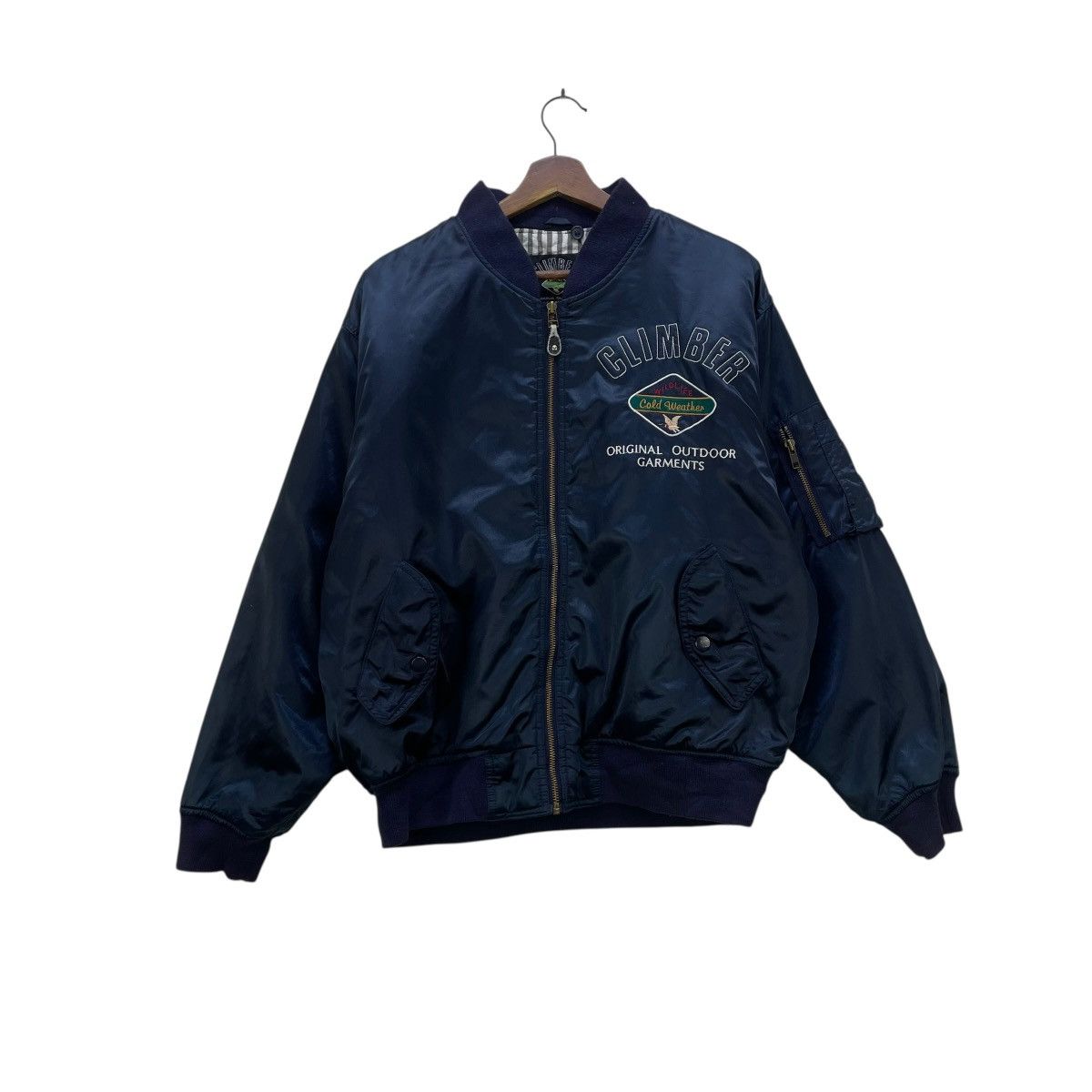 Japanese Brand 💥Vintage Bomber Climber Jacket Size US M / EU 48-50 / 2 - 2 Thumbnail