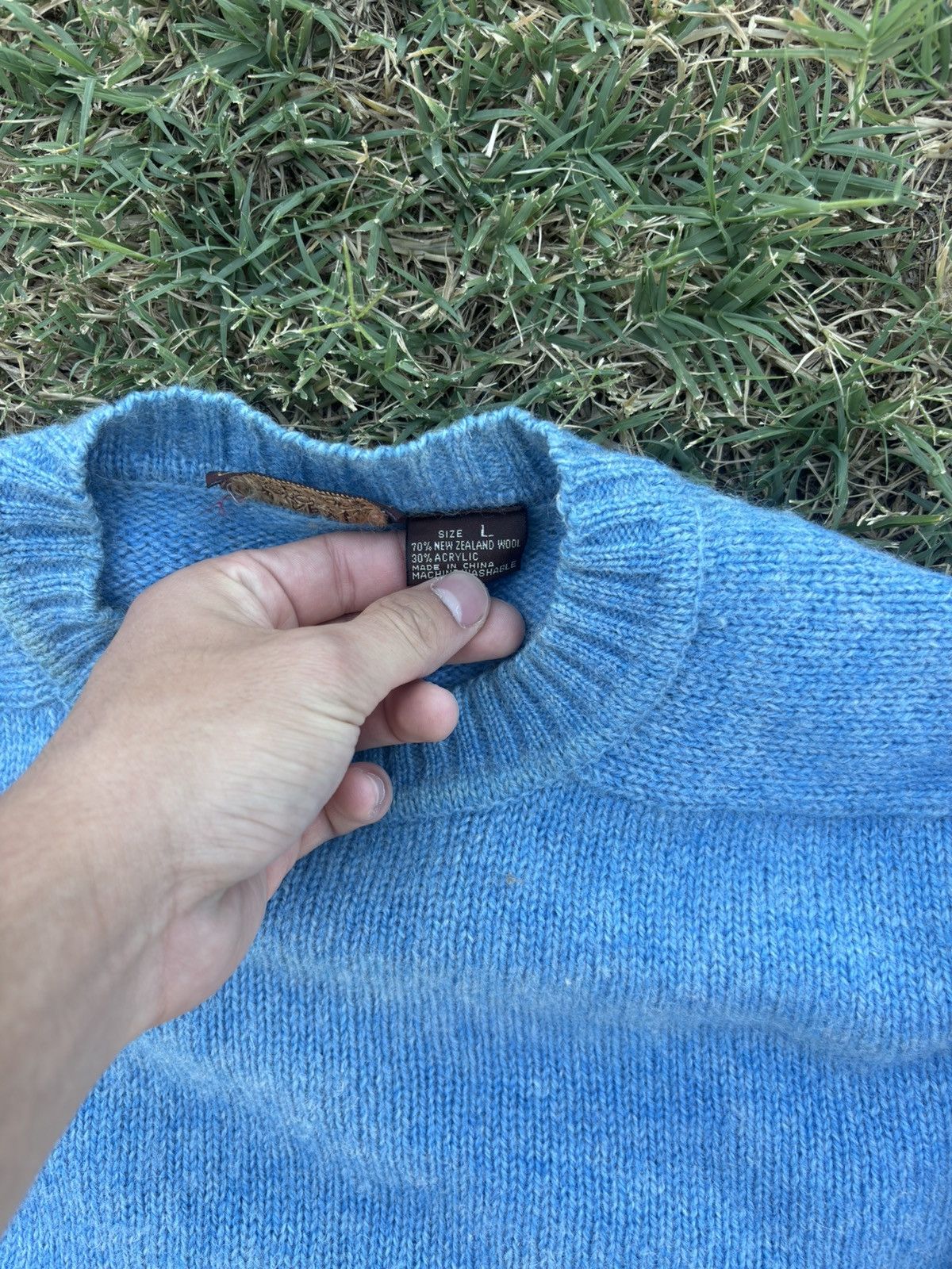 Other Beautiful blue wool sweater Size US M / EU 48-50 / 2 - 2 Thumbnail