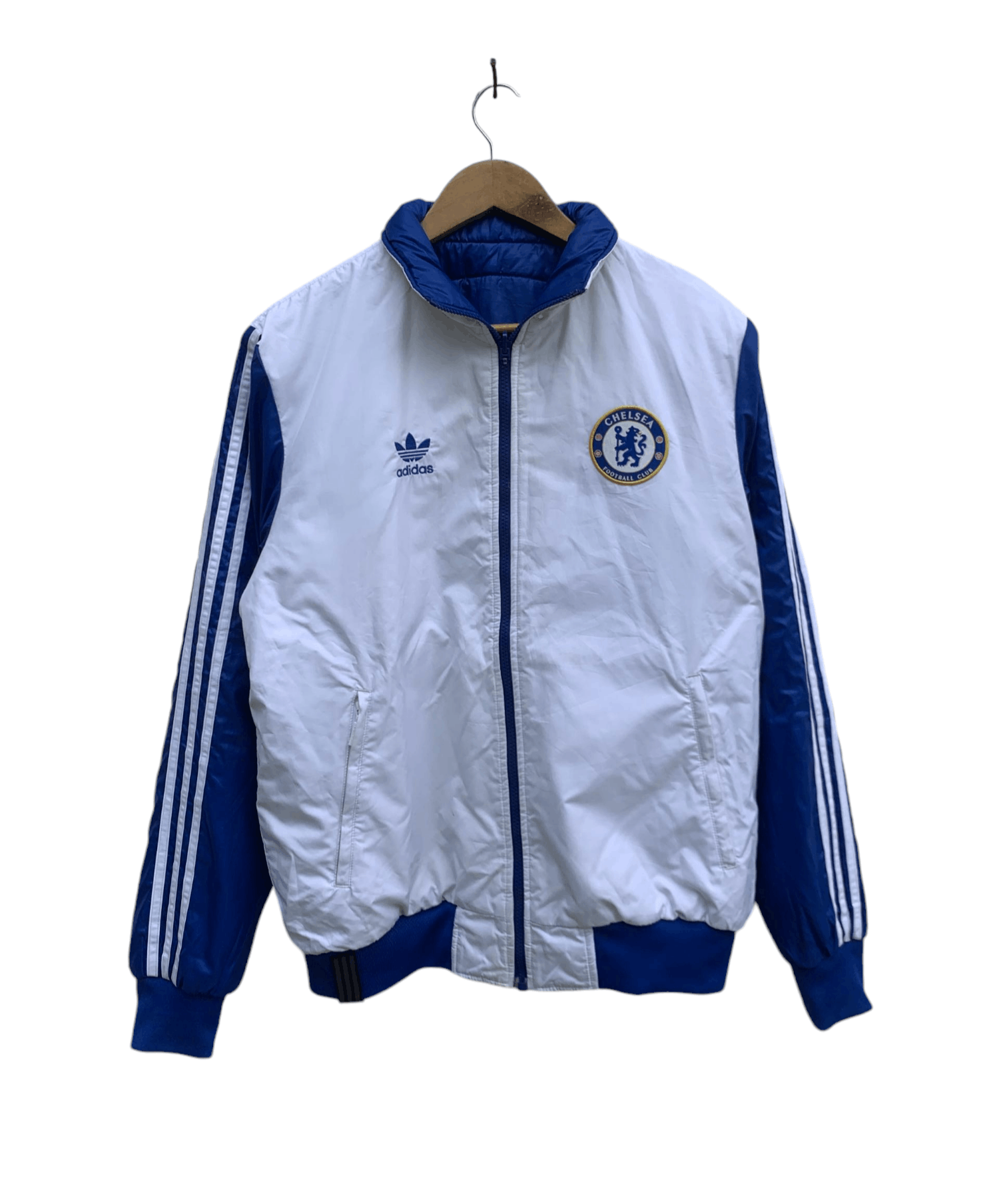 Chelsea Soccer Vintage Adidas Chelsea Riversible Football Jacket Size US M / EU 48-50 / 2 - 1 Thumbnail