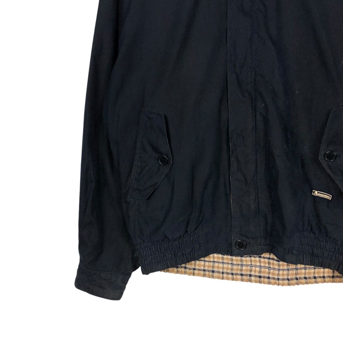Japanese Brand 🔥VINTAGE BOMBER JACKET REVERSIBLE AQUASCUTUM OF LONDON Size US L / EU 52-54 / 3 - 7 Thumbnail