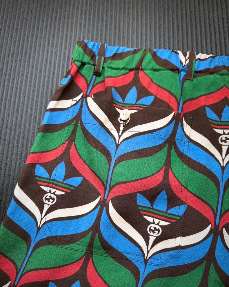 Gucci Gucci Printed sports shorts Size US 34 / EU 50 - 4 Thumbnail