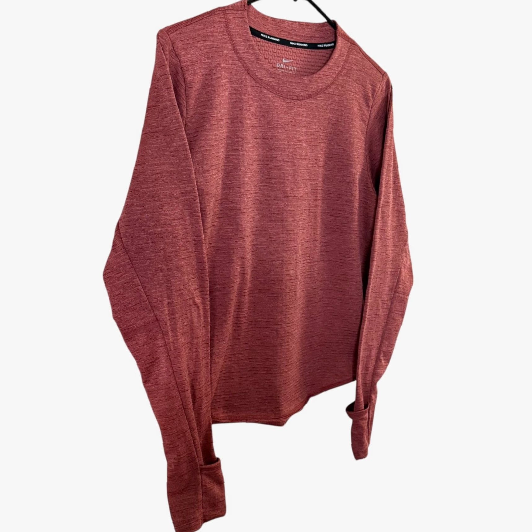 Nike Nike Sphere Element Running Shirt Rust Red Women's M Athletic Activewear Size M / US 6-8 / IT 42-44 - 3 Thumbnail