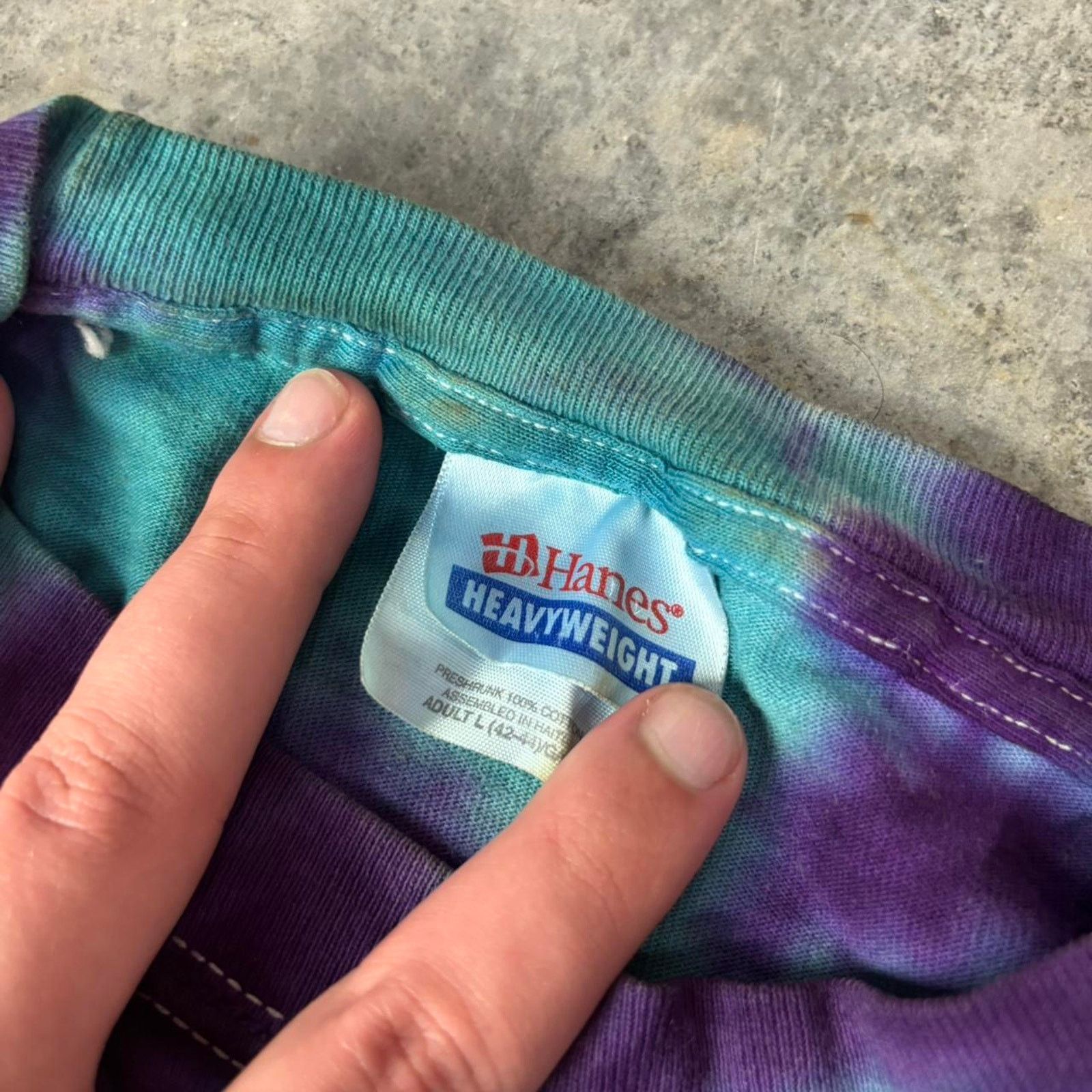 Patagonia × The North Face × Vintage Vintage 90s Preserve Marine Wildlife Tie Dye T-shirt Size US L / EU 52-54 / 3 - 3 Thumbnail