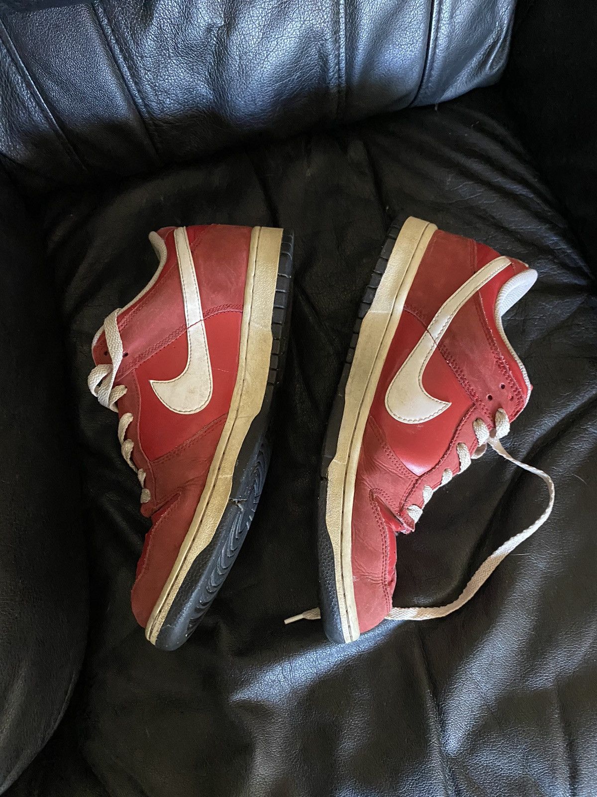 Nike Nike Dunk Low 2012 Sport Red Size US 10 / EU 43 - 6 Thumbnail