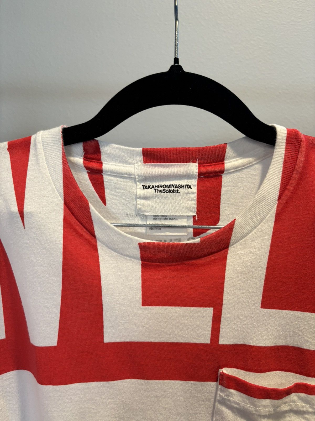 Takahiromiyashita The Soloist. TAKAHIROMIYASHITA THESOLOIST “WELL” Tee Shirt ☎️ Size US S / EU 44-46 / 1 - 5 Thumbnail