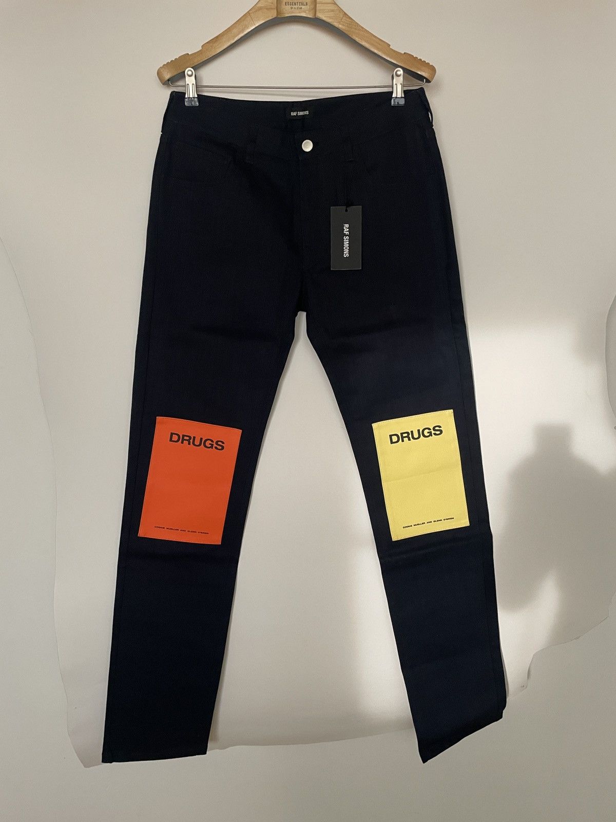 Raf Simons Raf simons drugs jeans Size US 31 - 1 Thumbnail