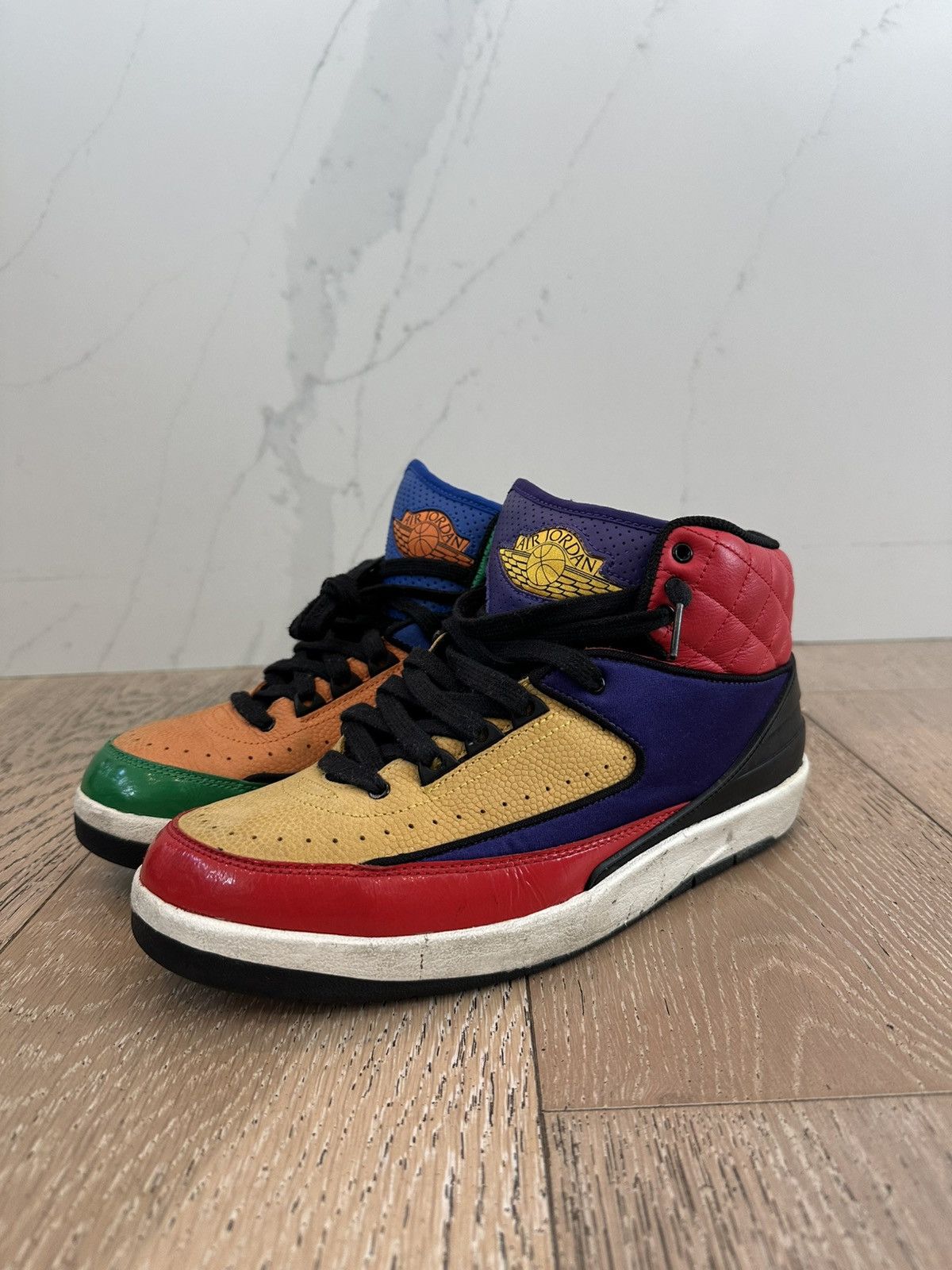 Jordan Brand Air Jordan 2 Retro Multi Color Rivals Size US 8.5 / EU 41-42 - 1 Thumbnail