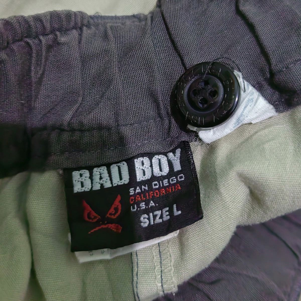 Japanese Brand Multi pocket 3/4 y2k badboy jort pant Size US 31 - 10 Thumbnail